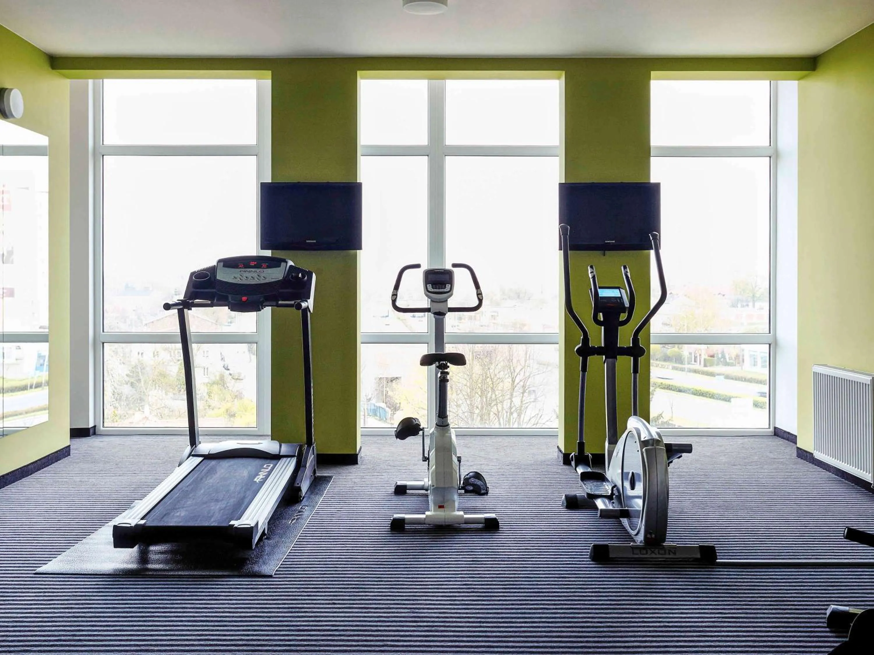 Fitness centre/facilities in Vestil Hotel