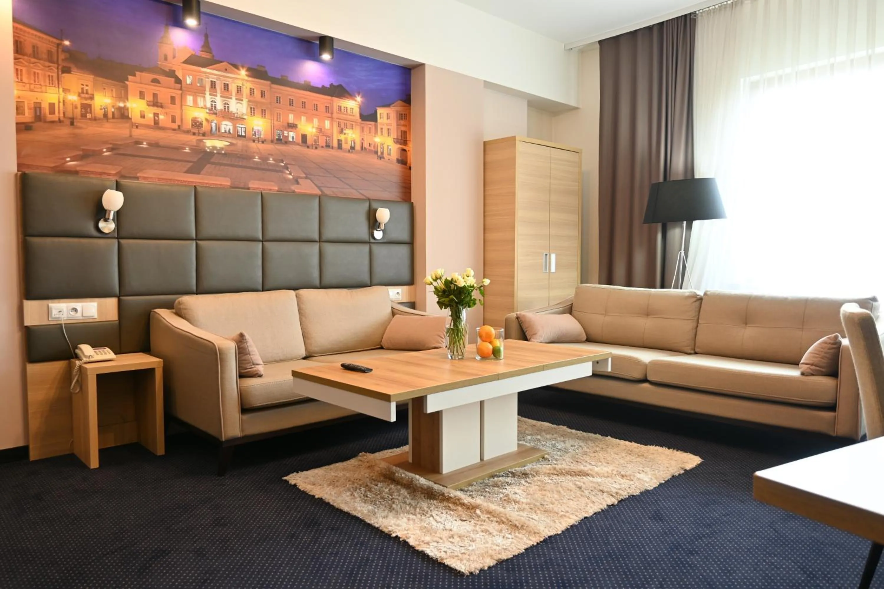Living room in Vestil Hotel
