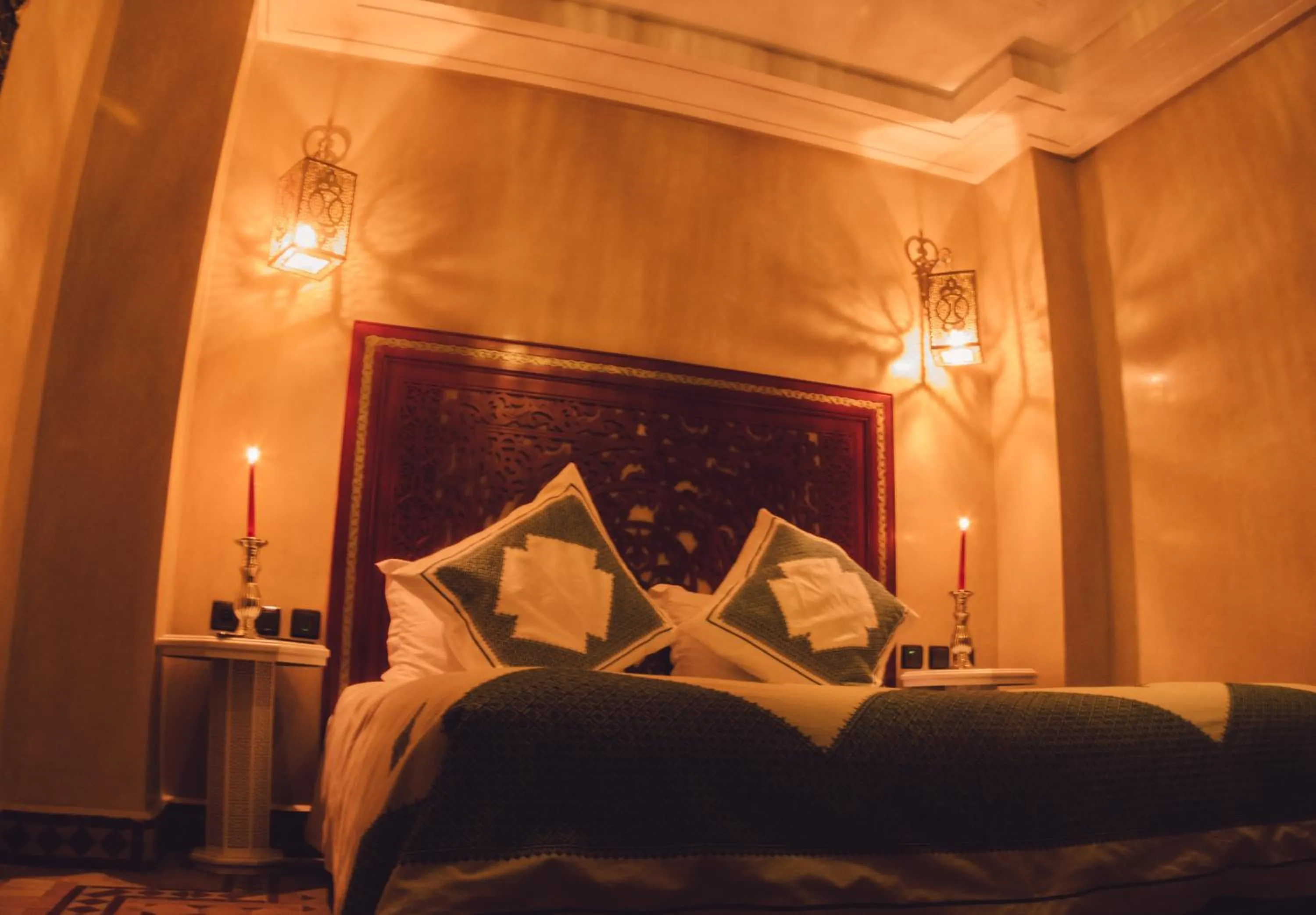 Bedroom, Bed in Riad Golf Stinia 1