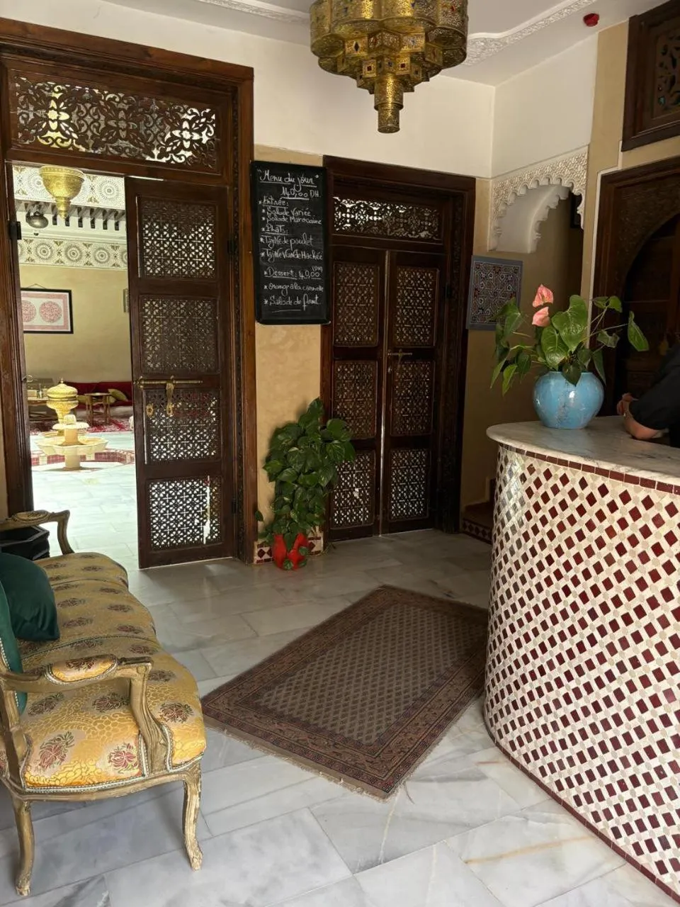 Lobby or reception in Riad Golf Stinia 1
