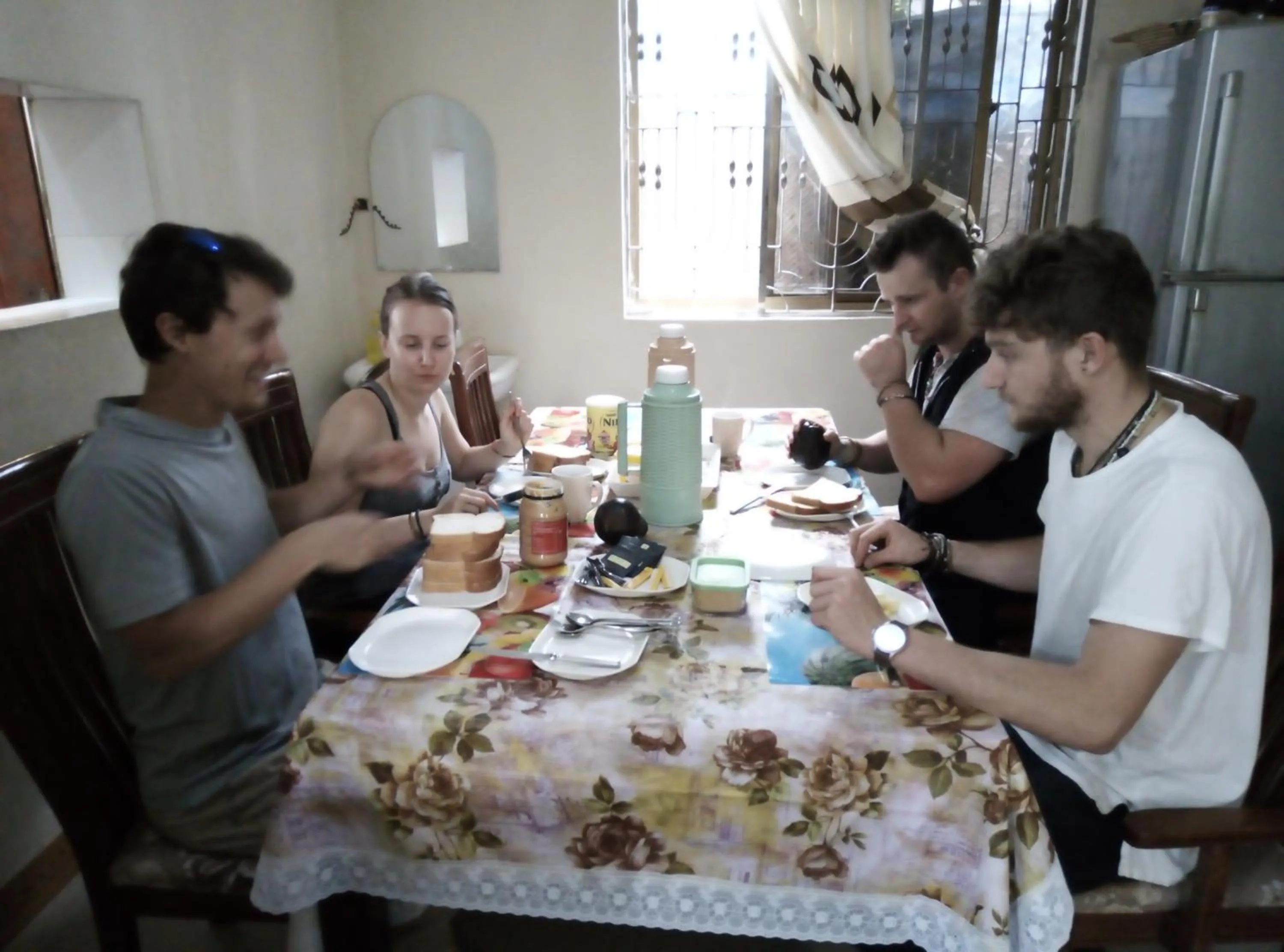 Breakfast in JJ & JE Family House