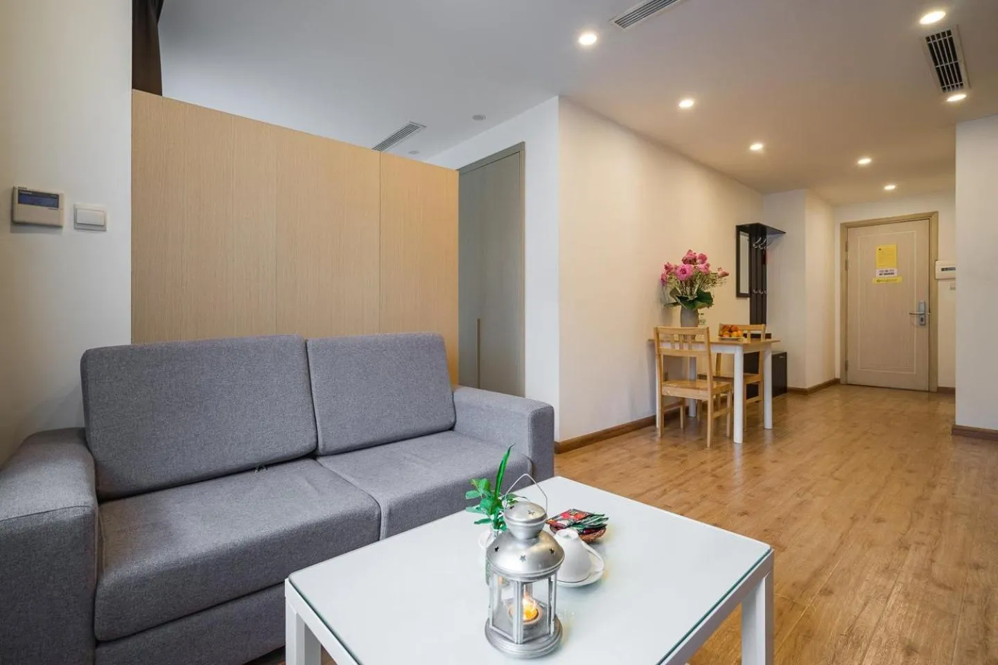Living room in Ficus Suites