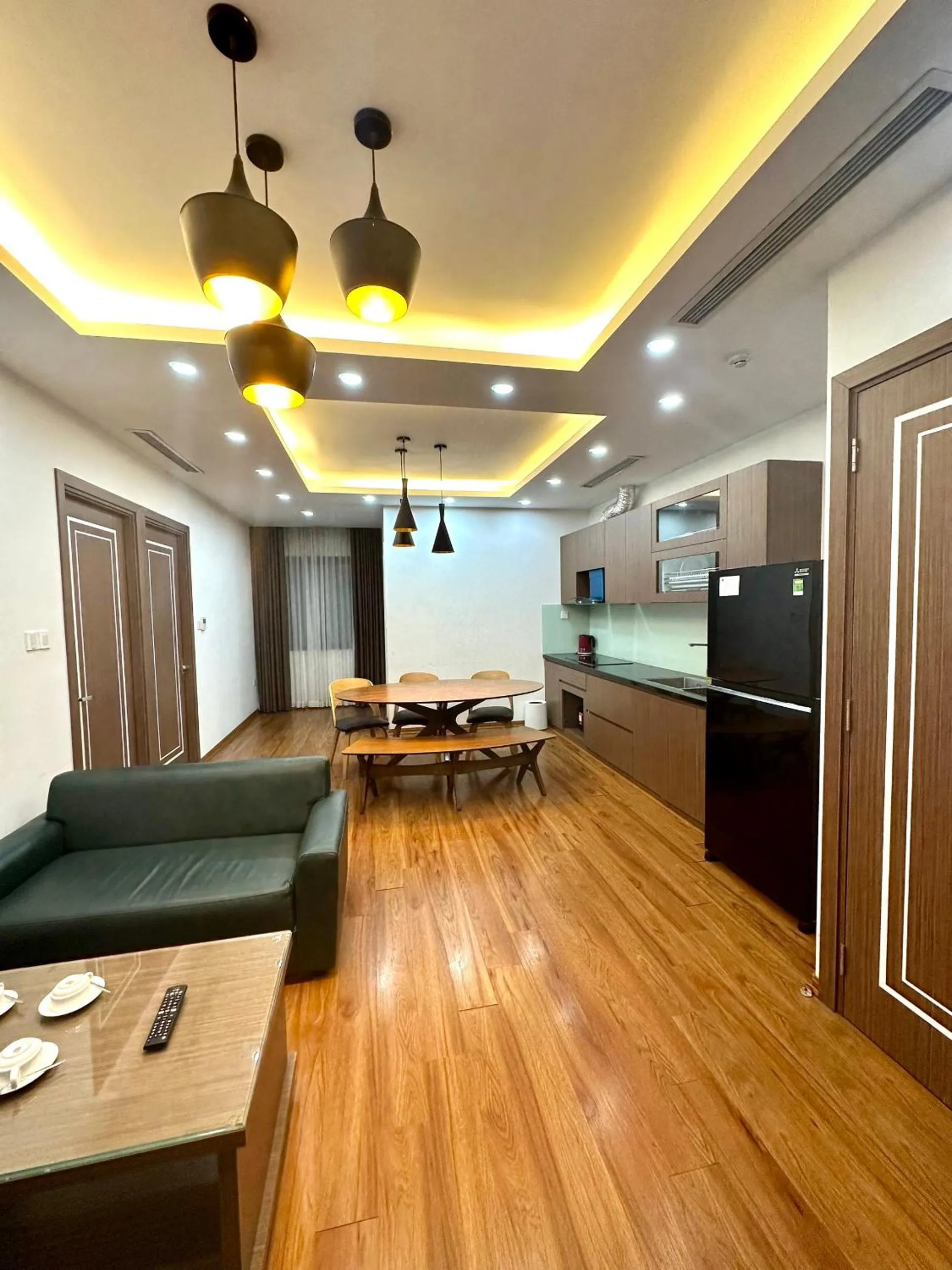 Living room in Ficus Suites