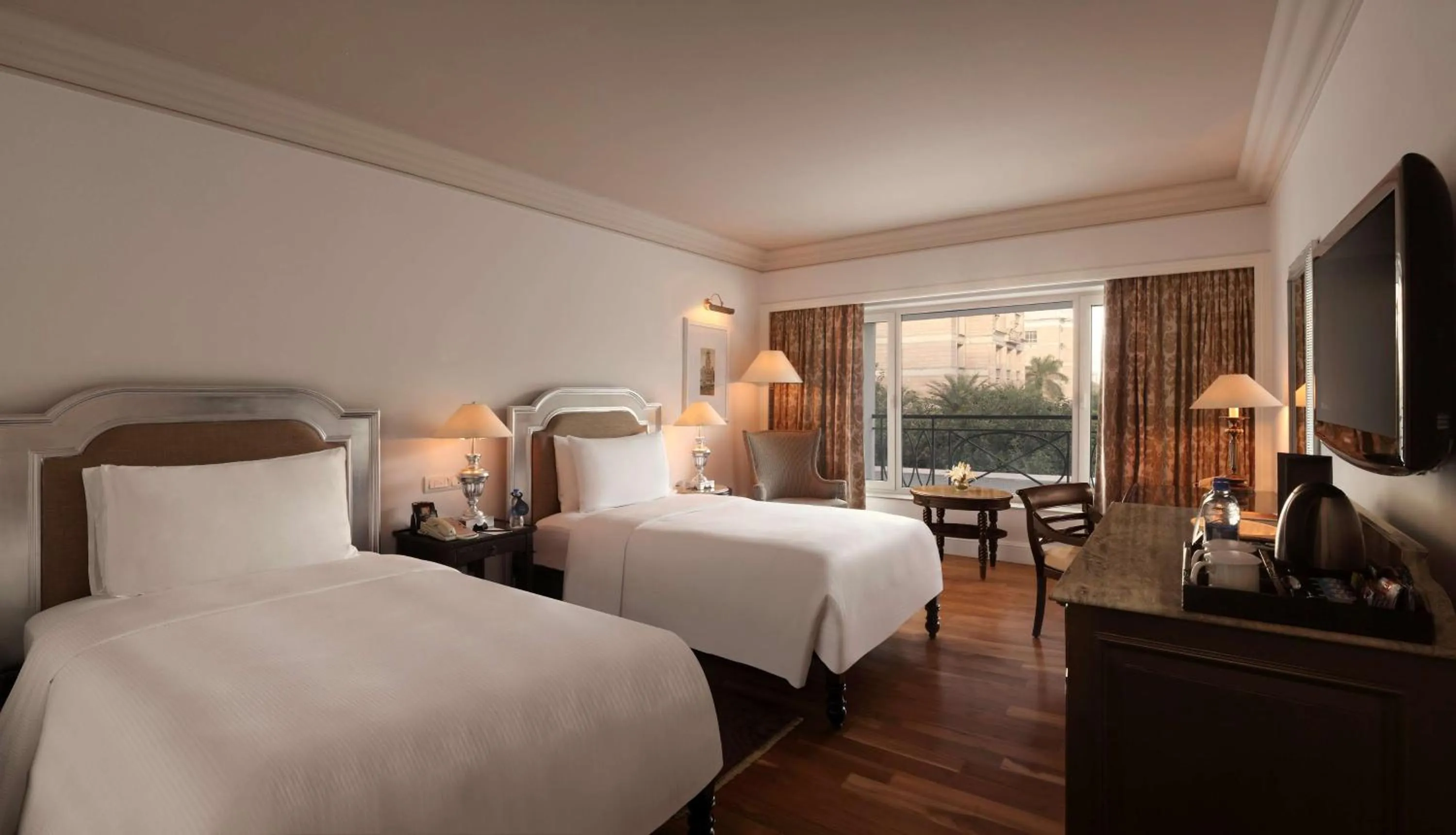 Bed in Hilton Mumbai International Airport Hotel