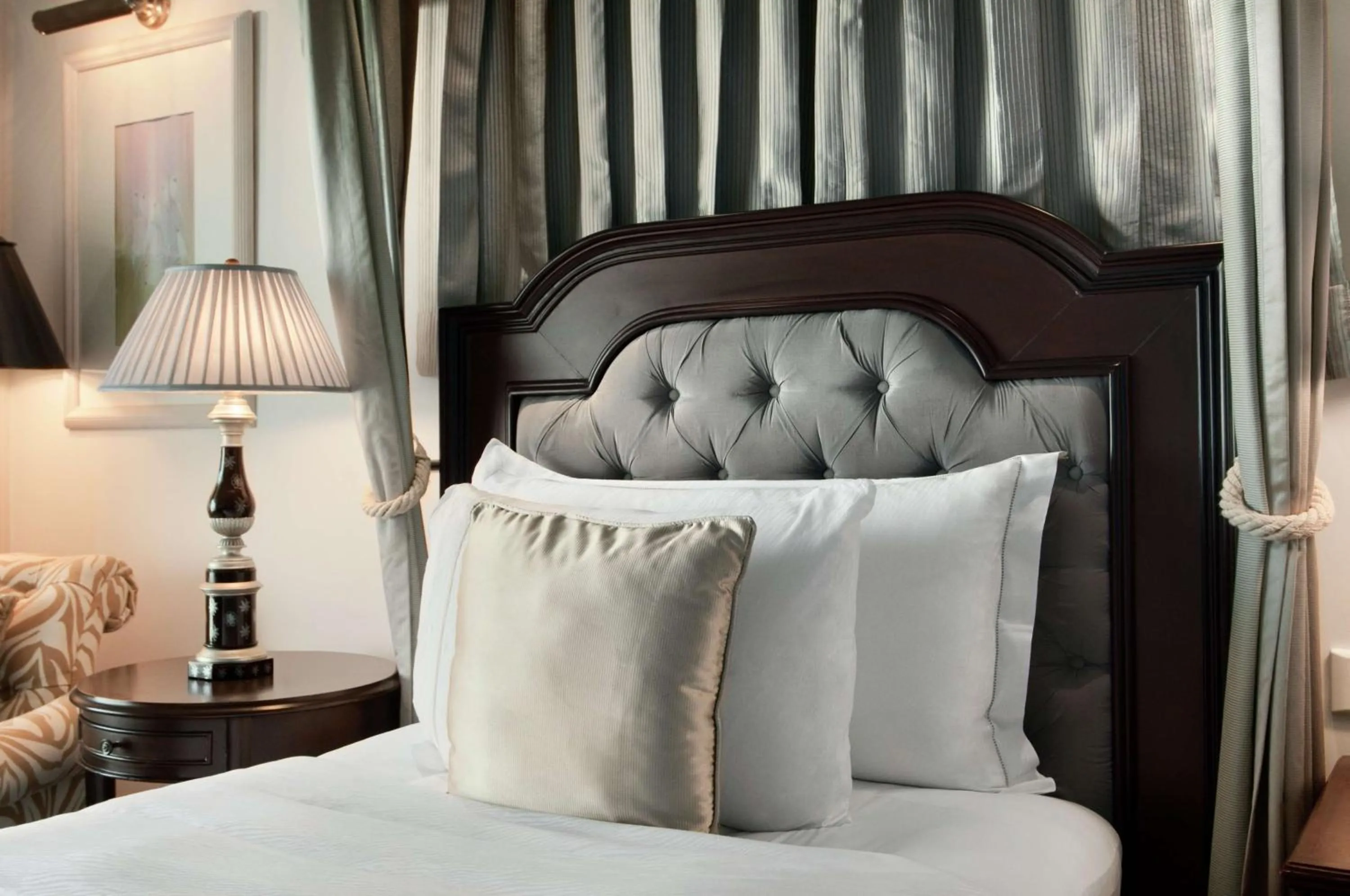 Bed in Hilton Mumbai International Airport Hotel