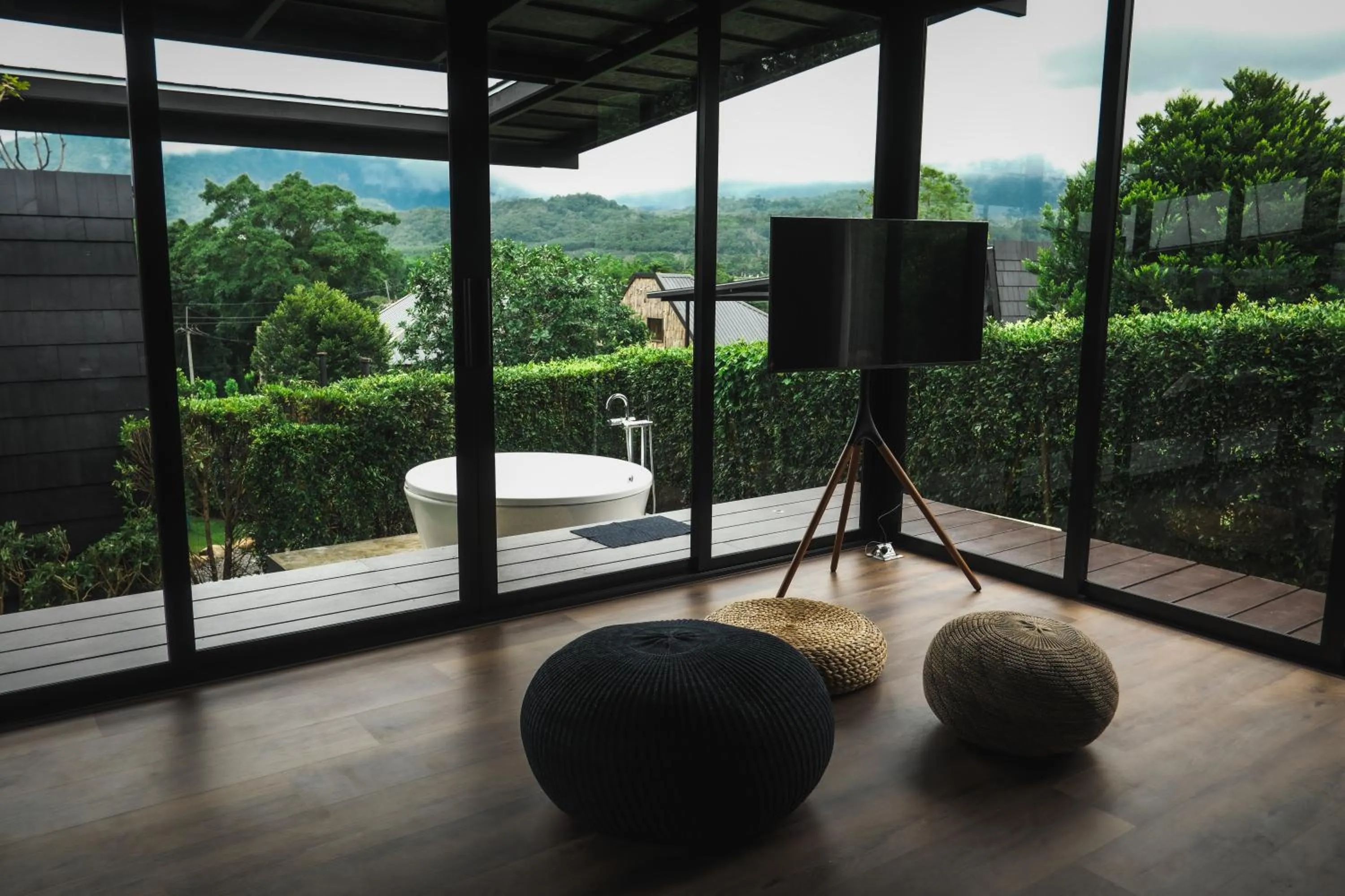 Seating area in The CAMPIAN