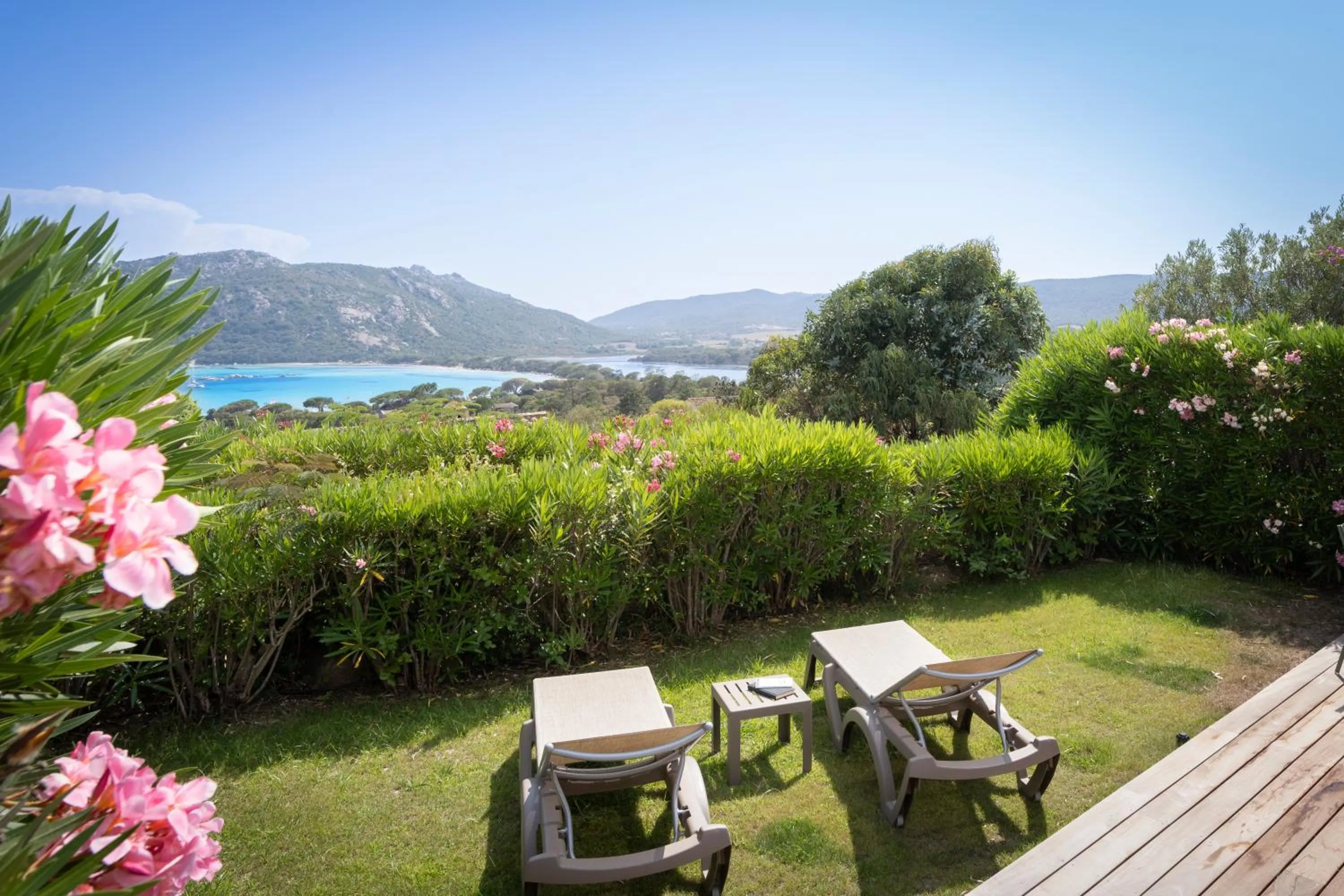 Garden in Résidence Marina Di Santa Giulia