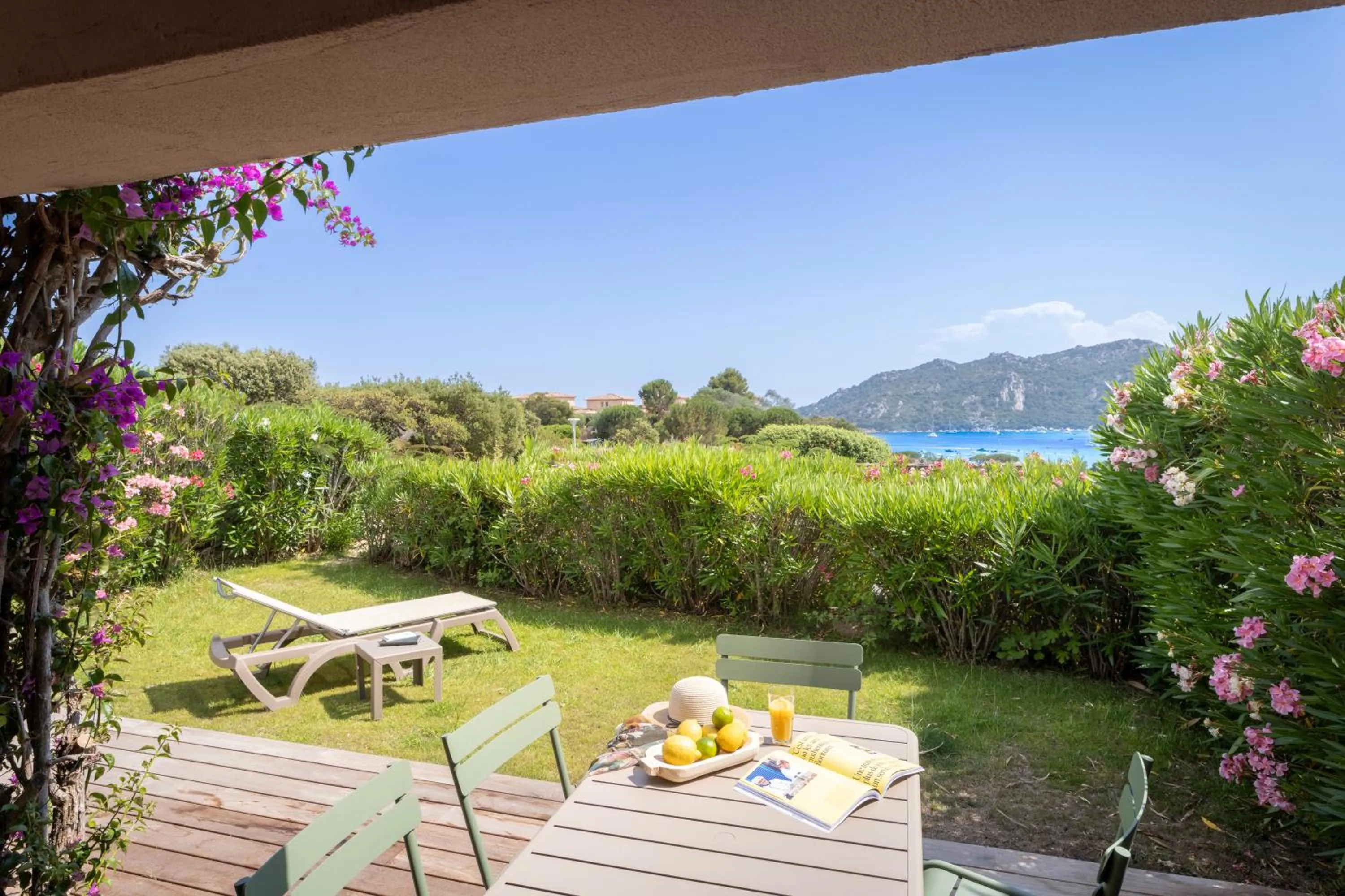 Patio in Résidence Marina Di Santa Giulia