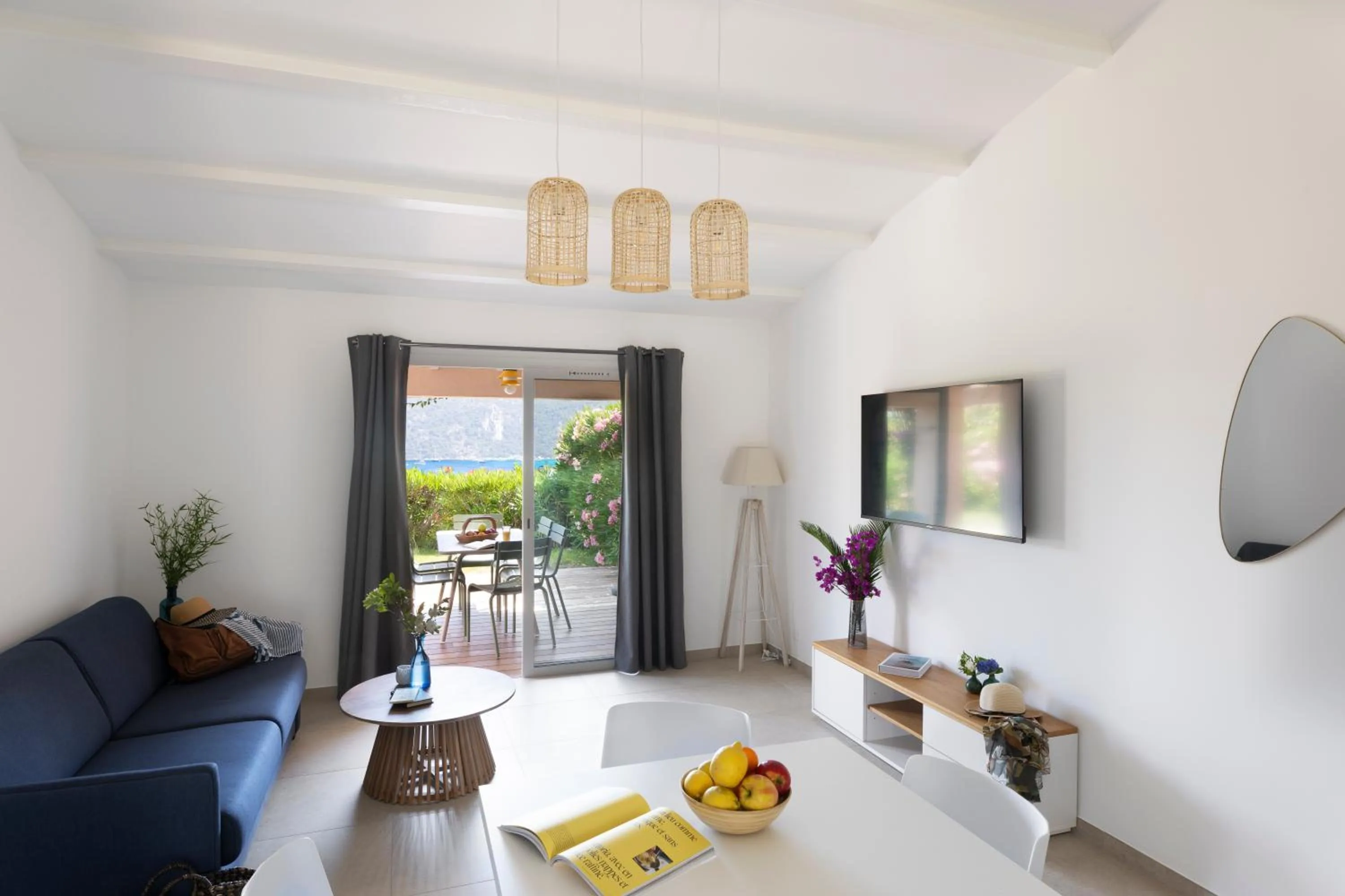 Living room in Résidence Marina Di Santa Giulia