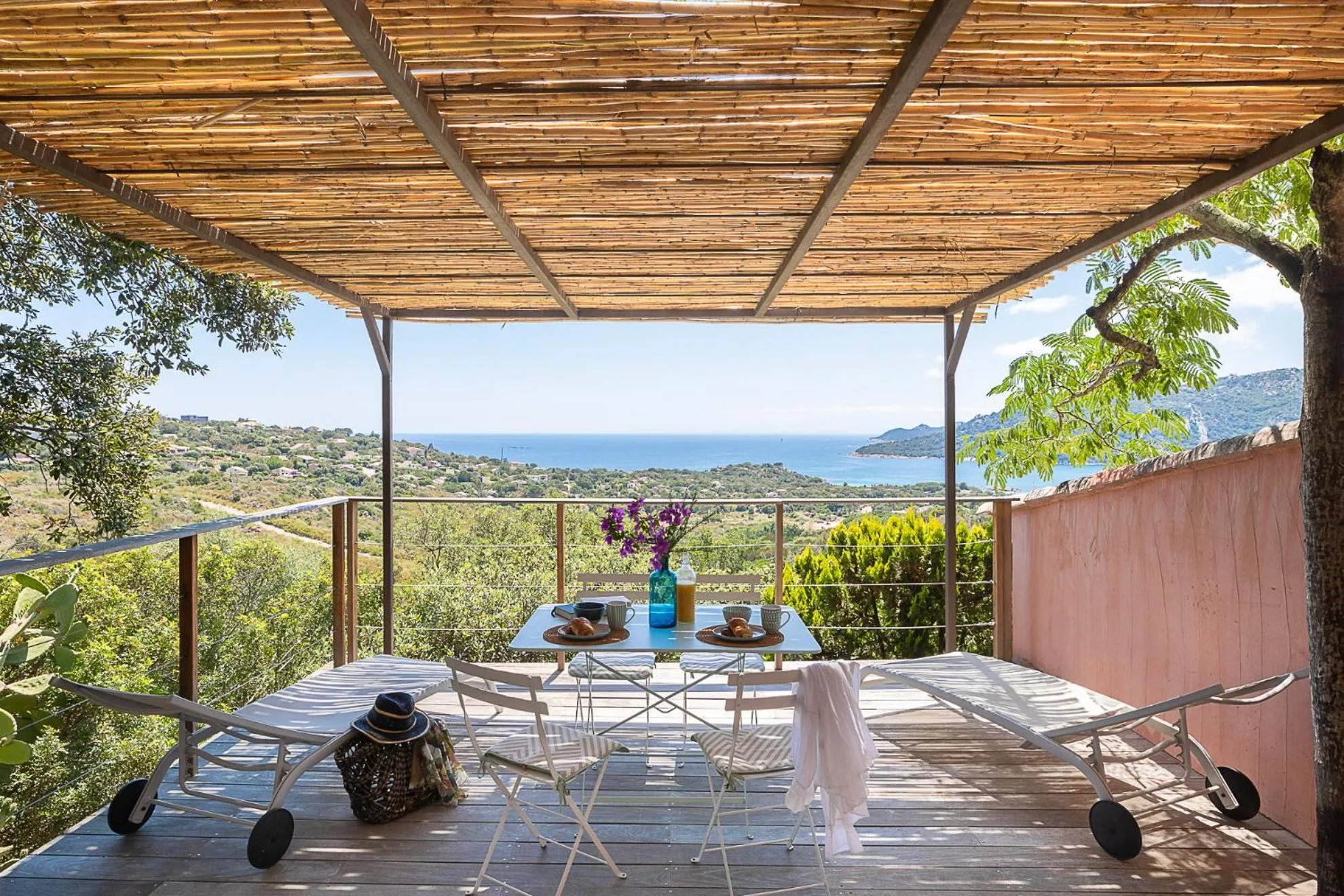 Patio in Résidence Marina Di Santa Giulia