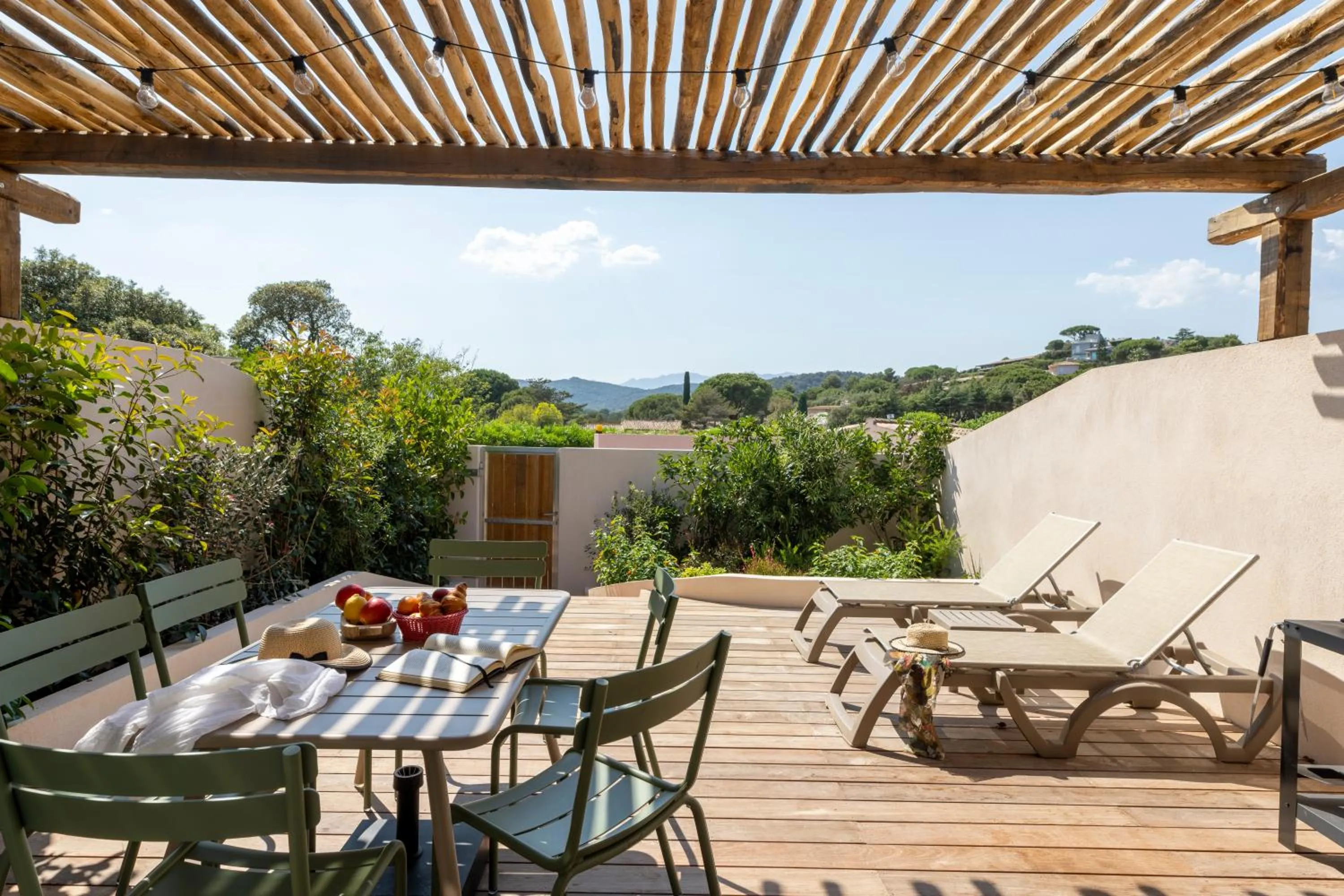 Patio in Résidence Marina Di Santa Giulia