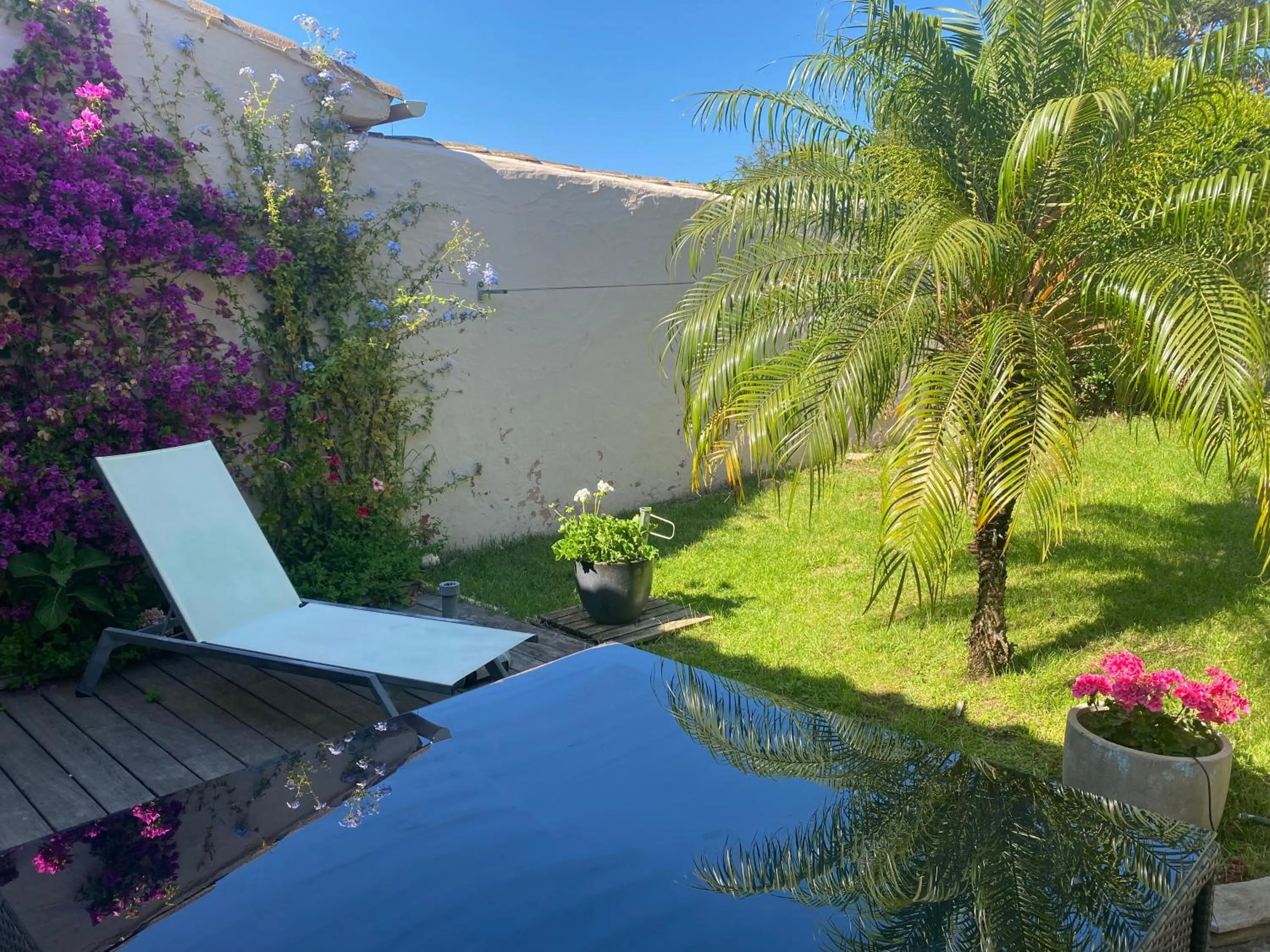 Patio in Résidence Marina Di Santa Giulia