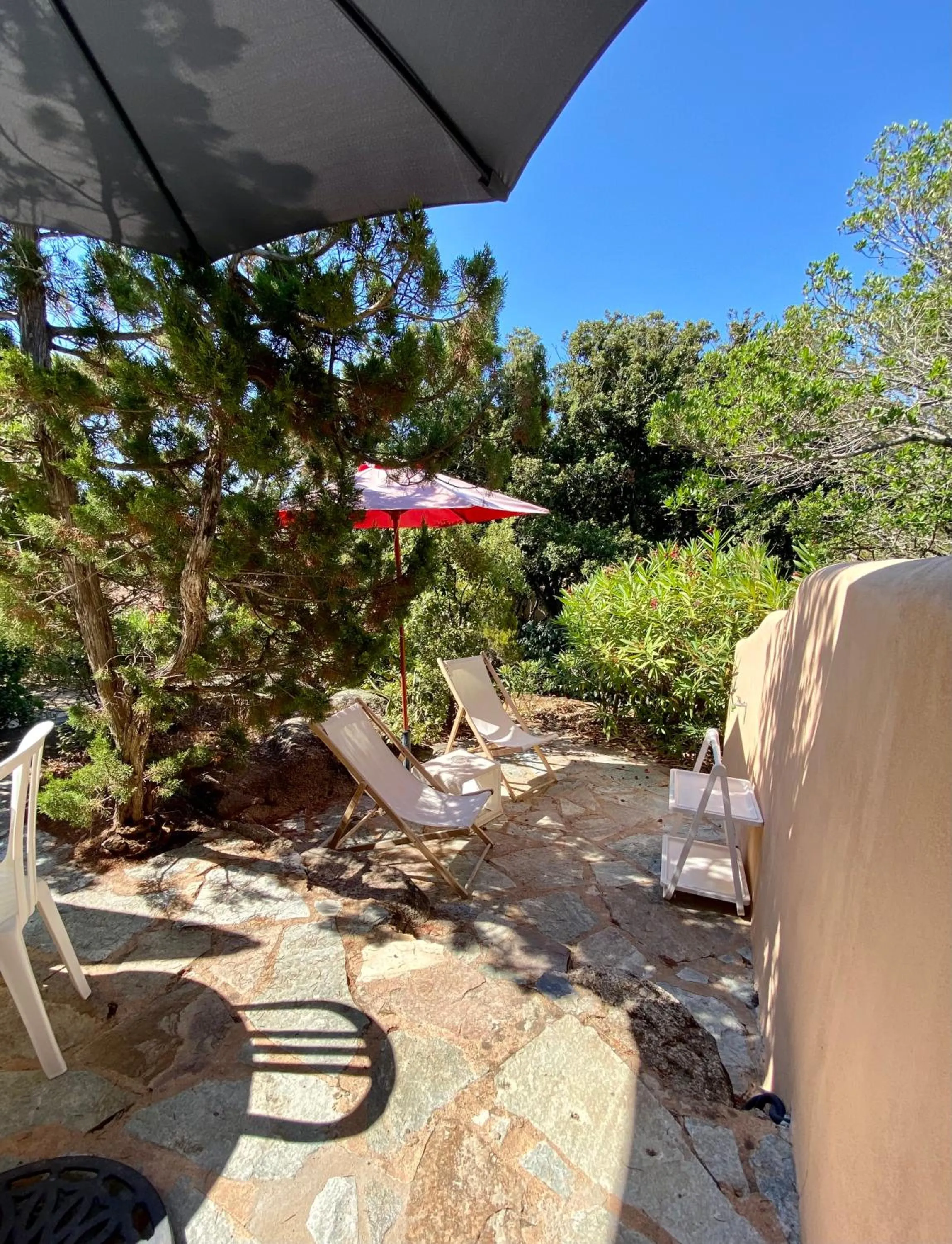 Patio in Résidence Marina Di Santa Giulia