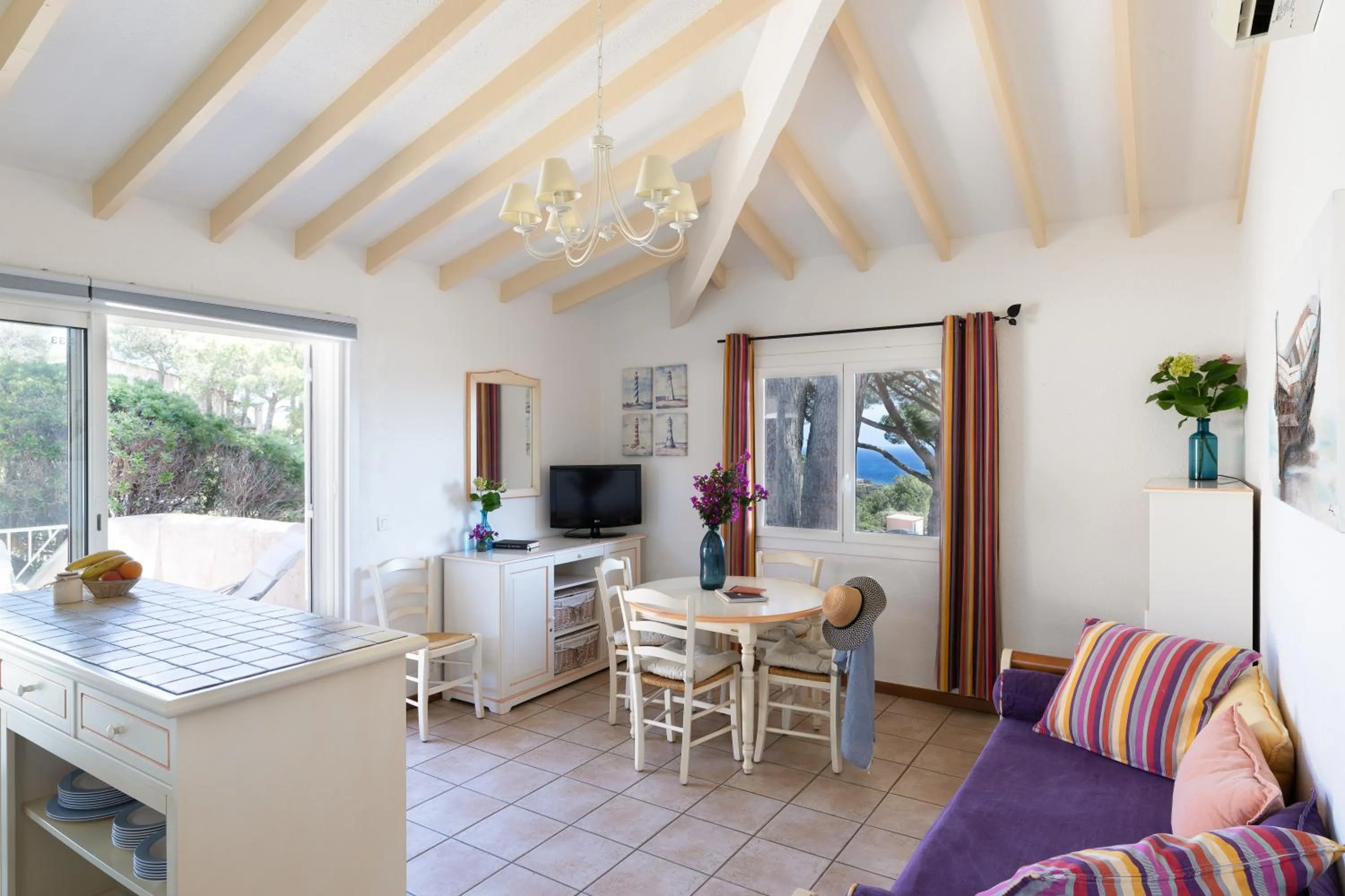 Living room in Résidence Marina Di Santa Giulia