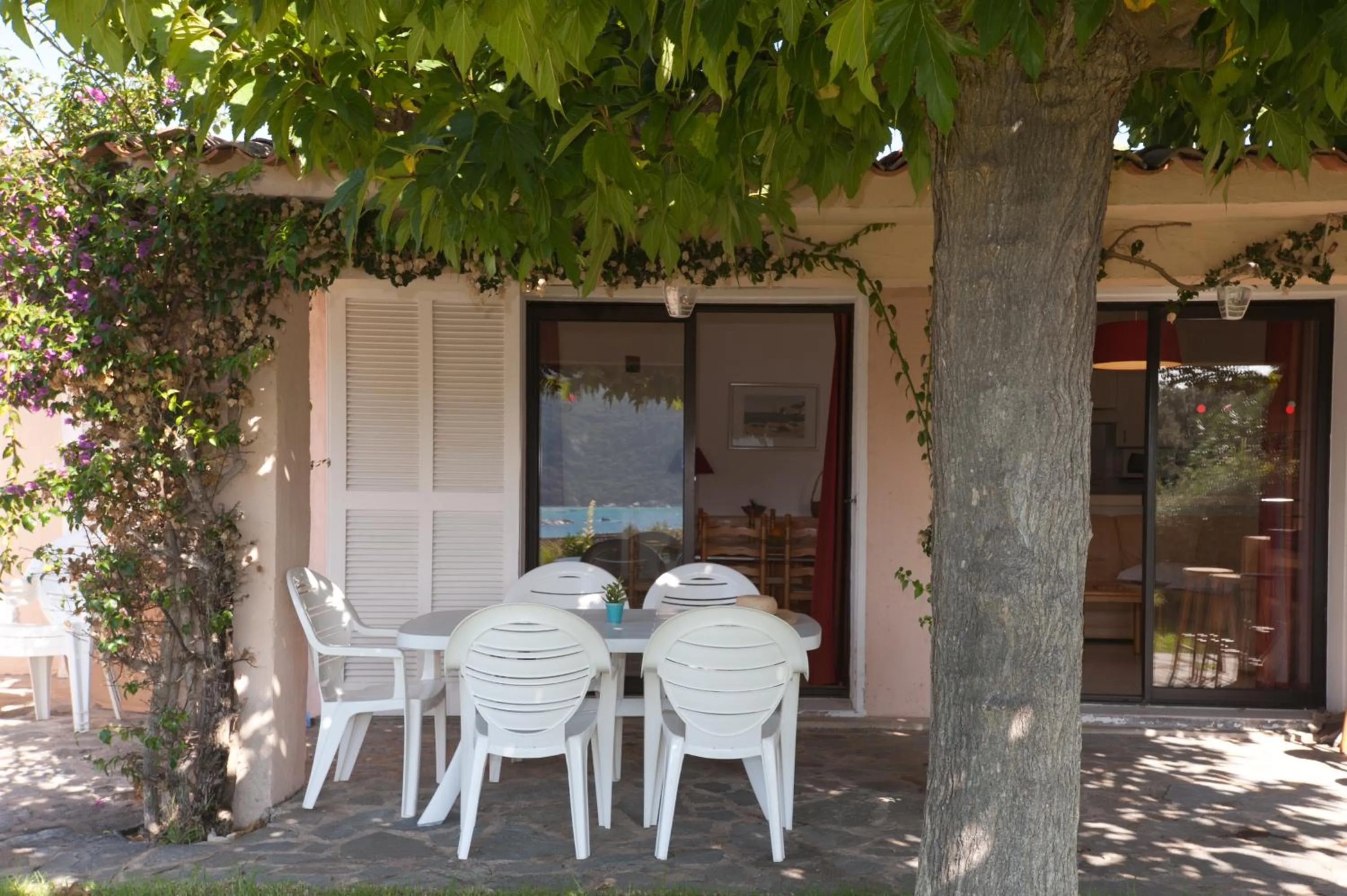 Patio in Résidence Marina Di Santa Giulia