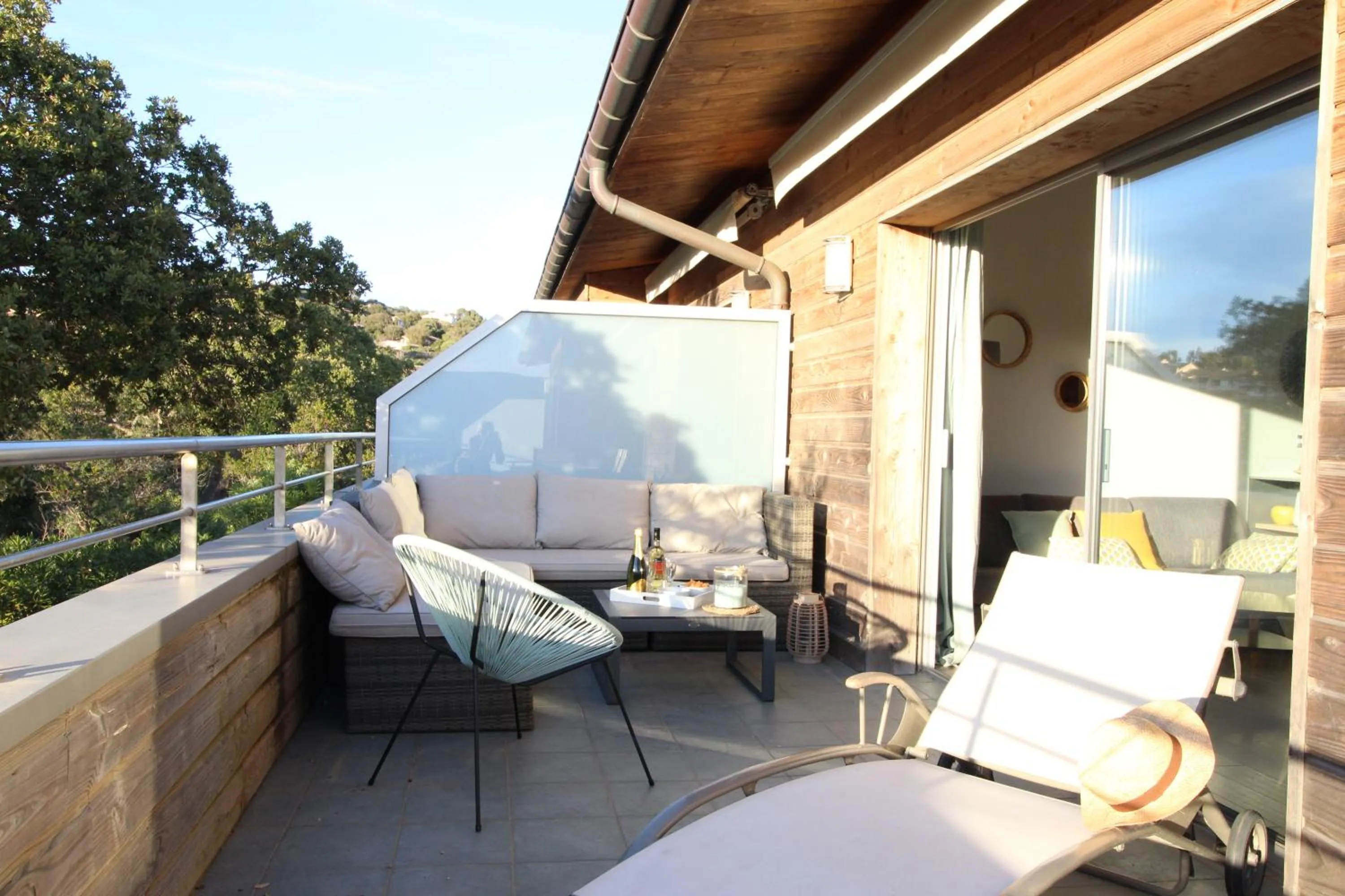 Balcony/Terrace in Résidence Marina Di Santa Giulia