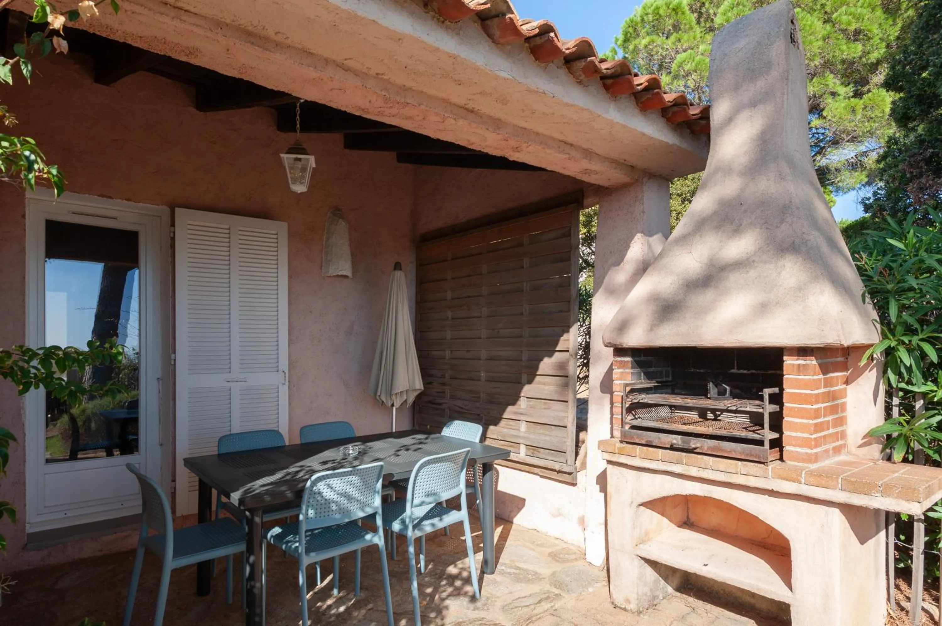Patio in Résidence Marina Di Santa Giulia