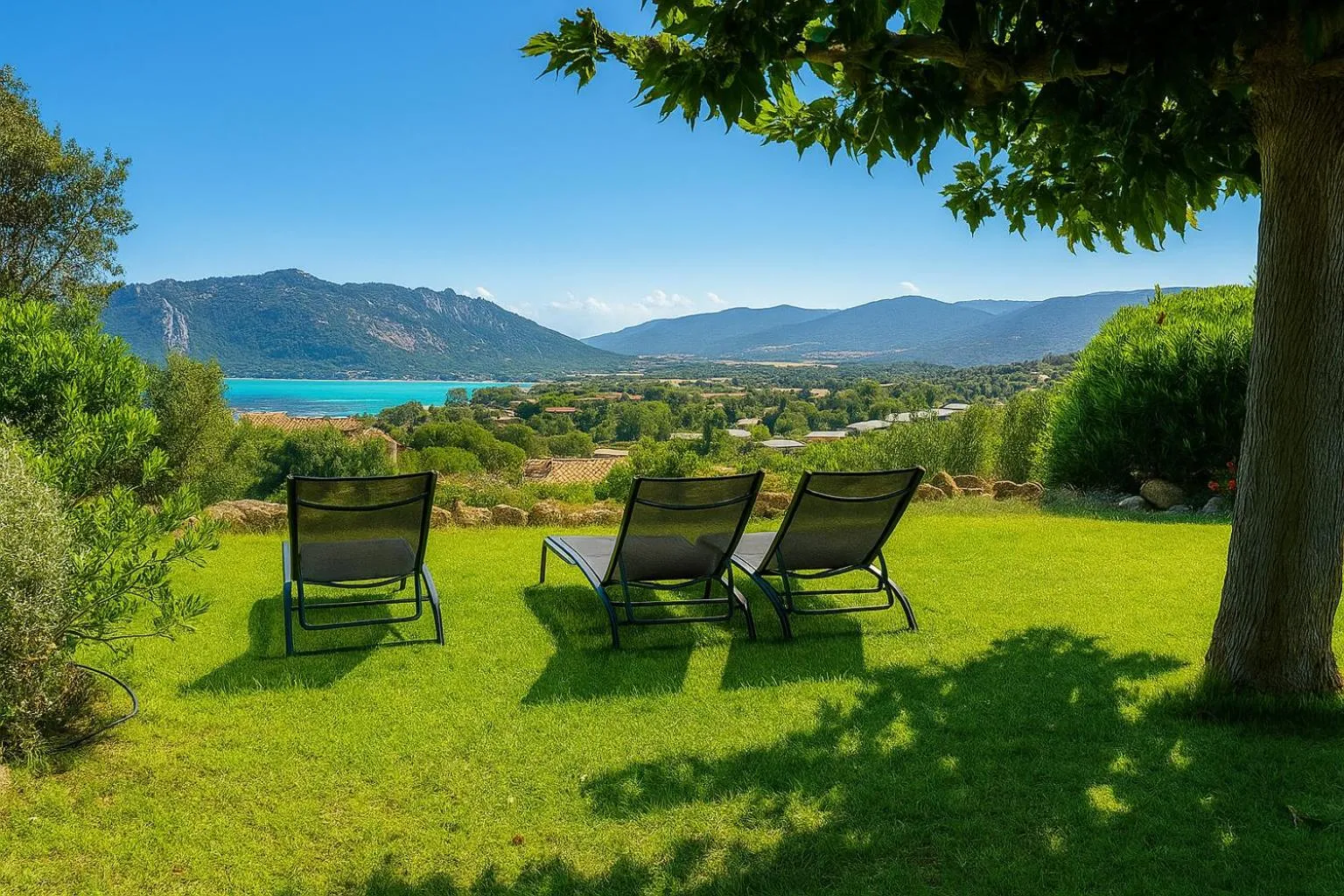 Garden in Résidence Marina Di Santa Giulia