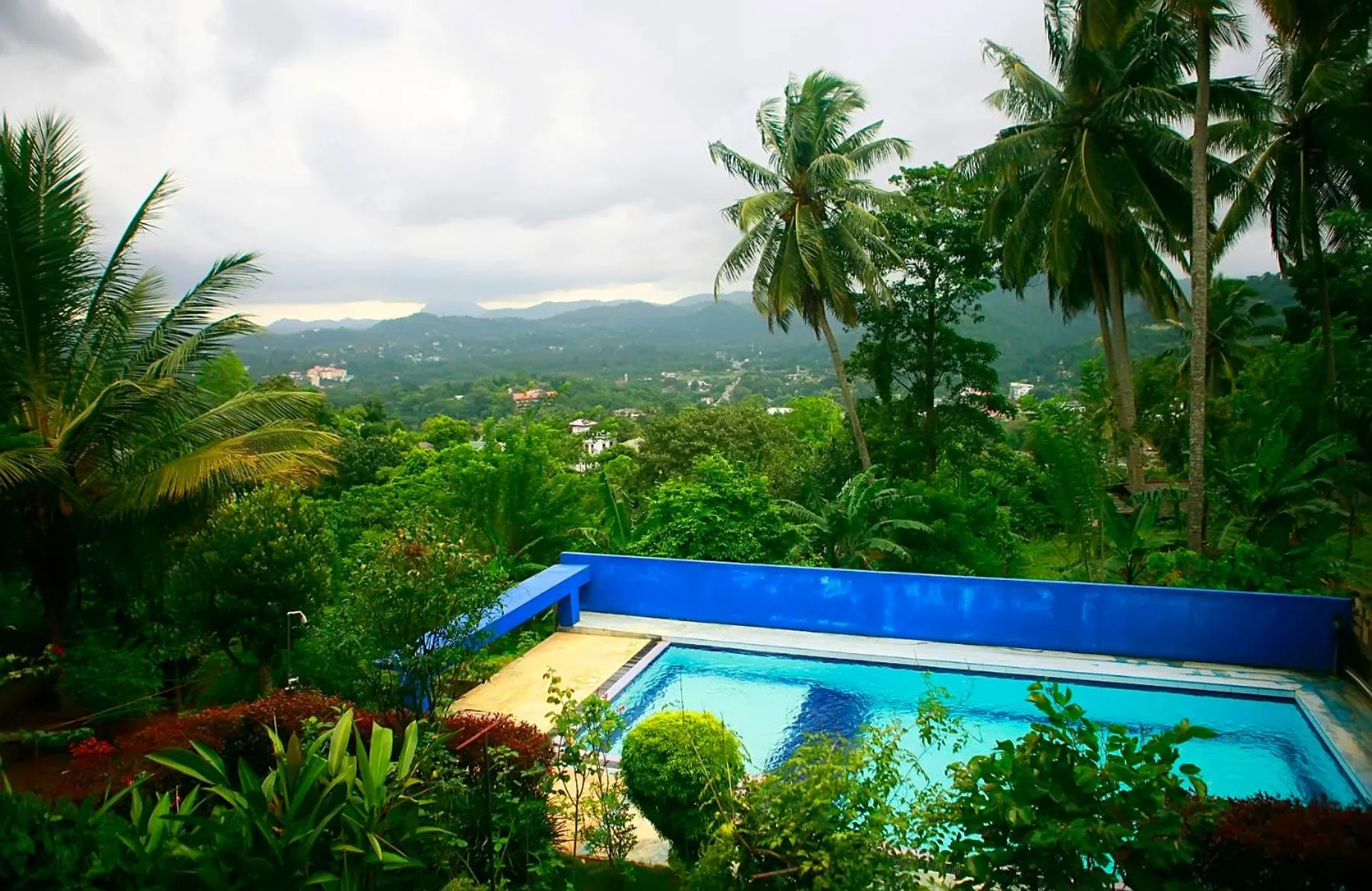 Pool view in The Change Hotel