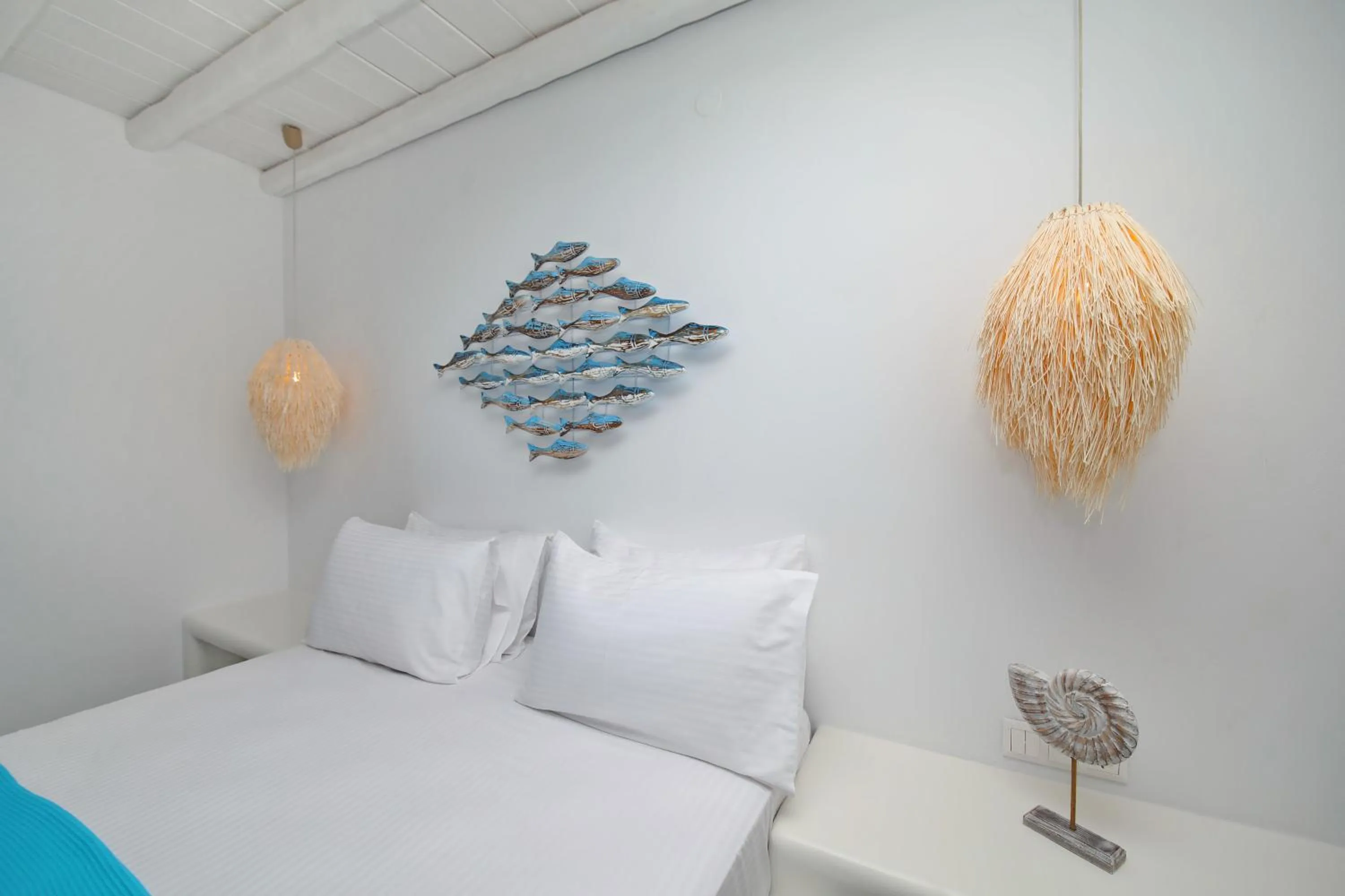 Photo of the whole room, Bed in Evlalia Studios & Villas