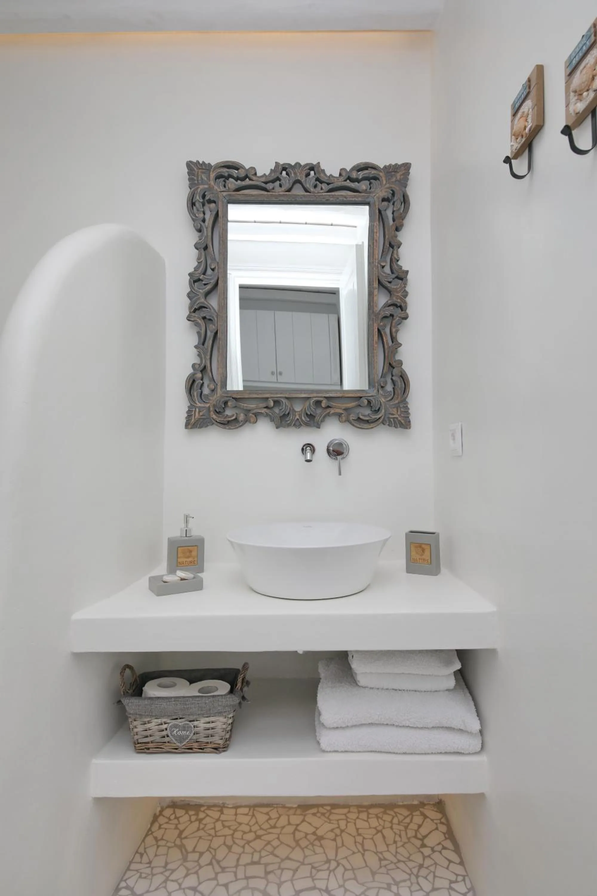 Bathroom in Evlalia Studios & Villas