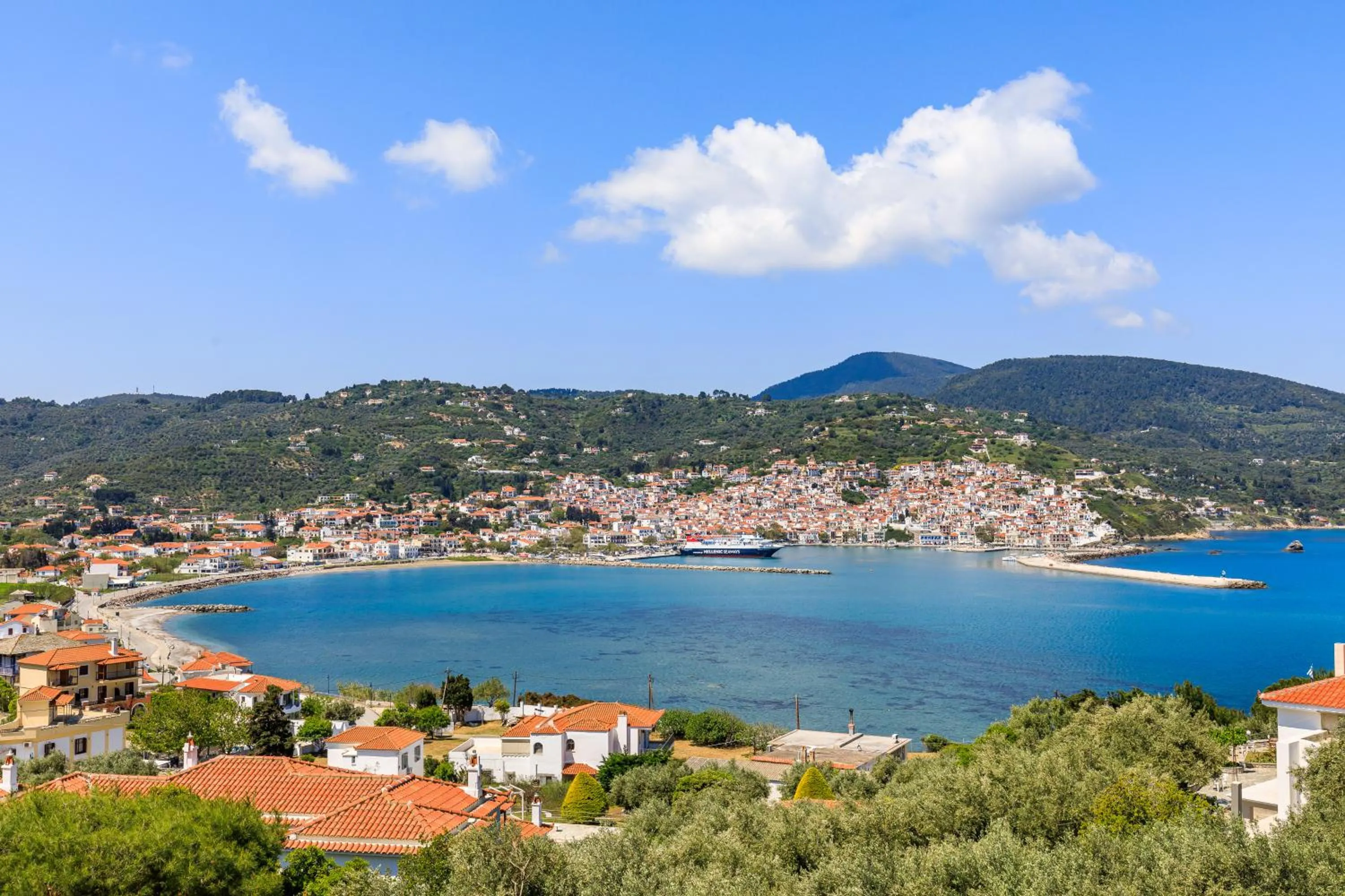 View (from property/room) in Evlalia Studios & Villas