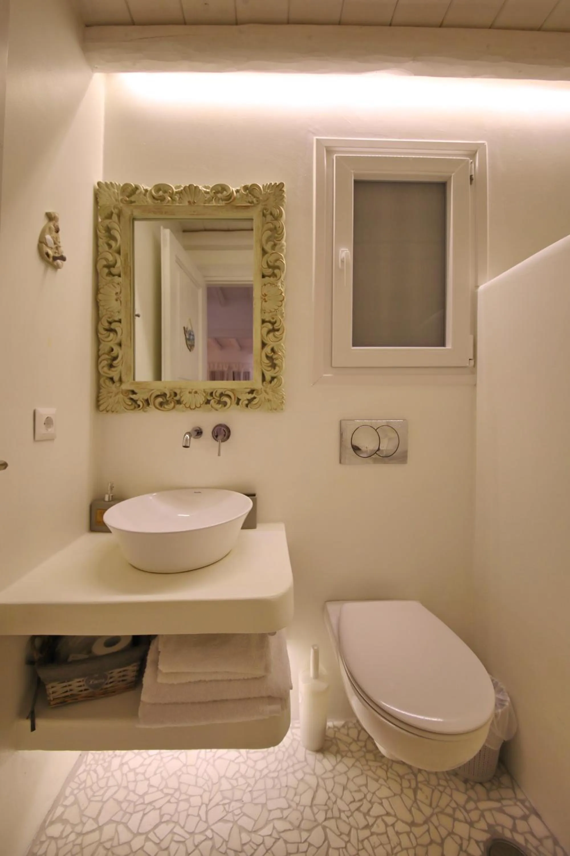 Bathroom in Evlalia Studios & Villas