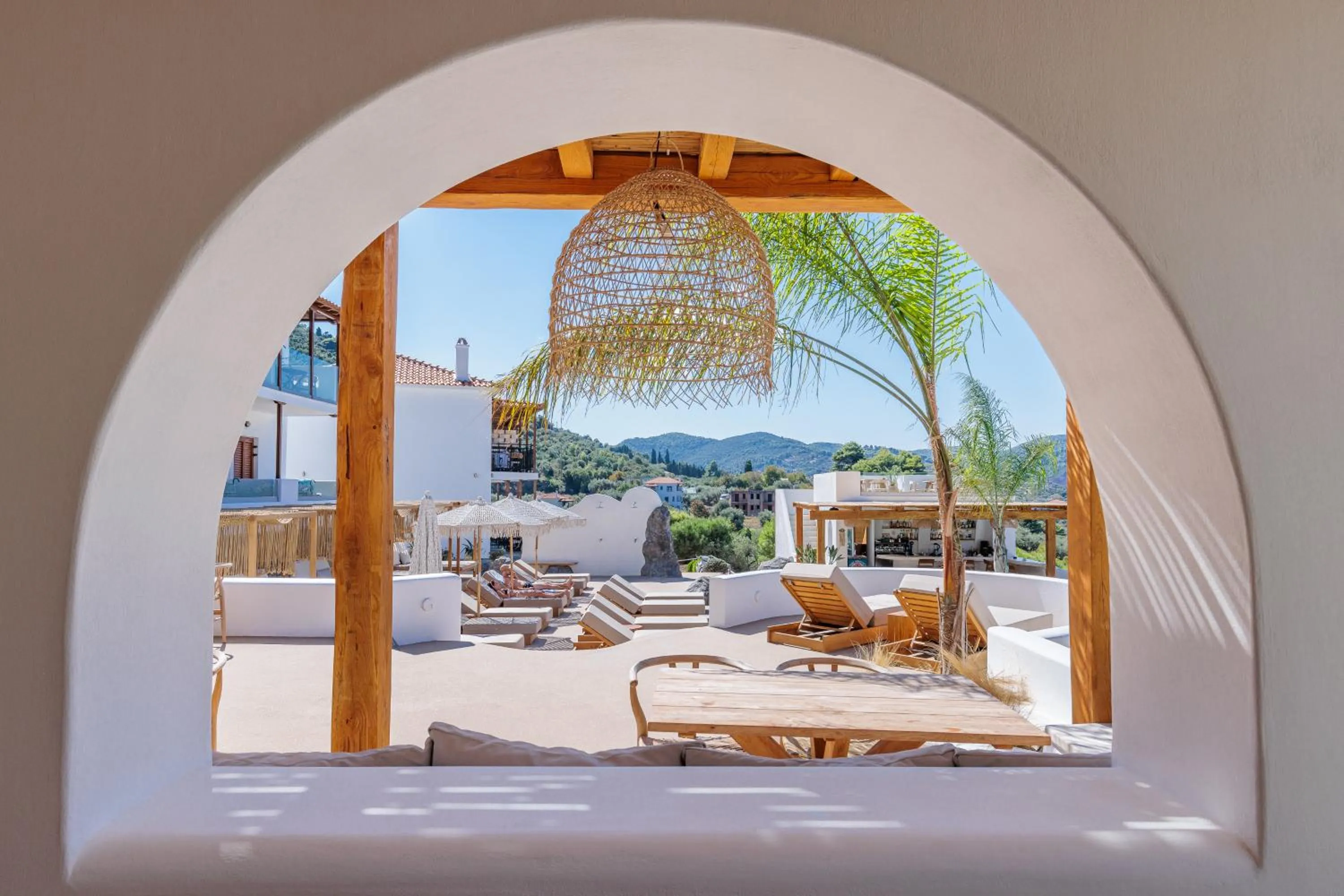 Property building in Evlalia Studios & Villas