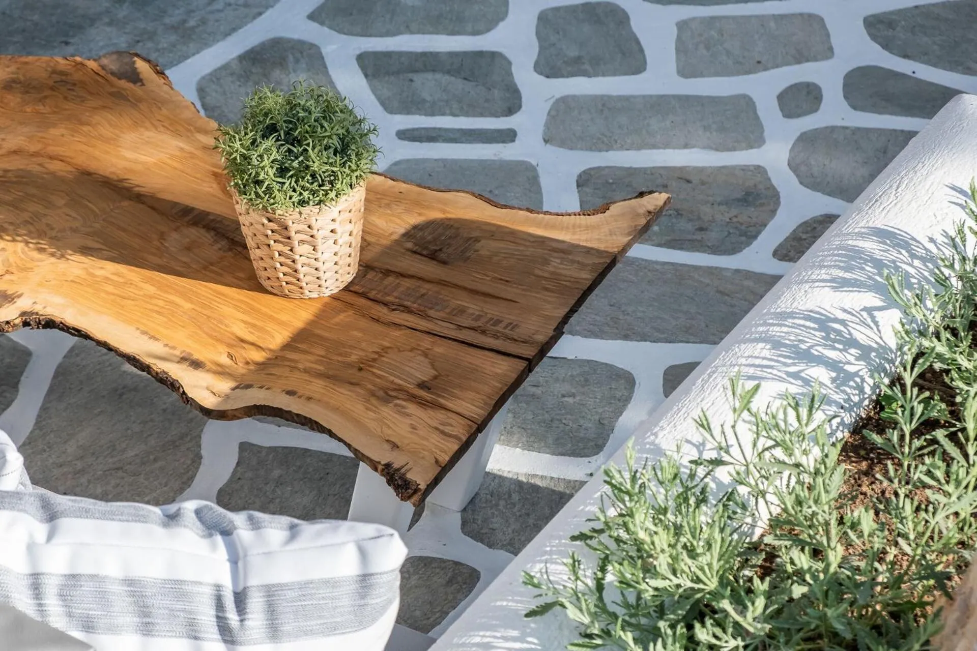 Patio in Evlalia Studios & Villas