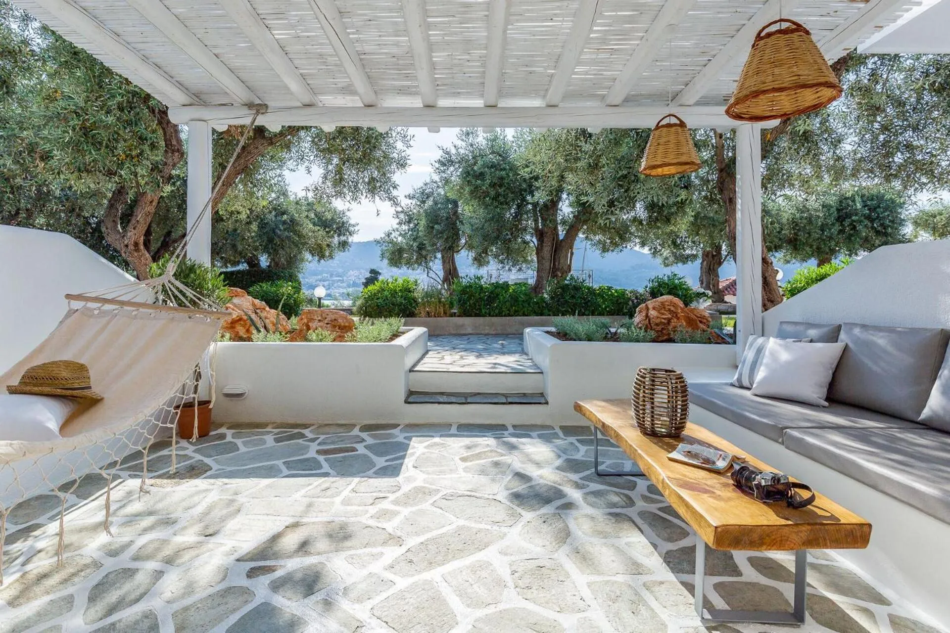 Balcony/Terrace in Evlalia Studios & Villas