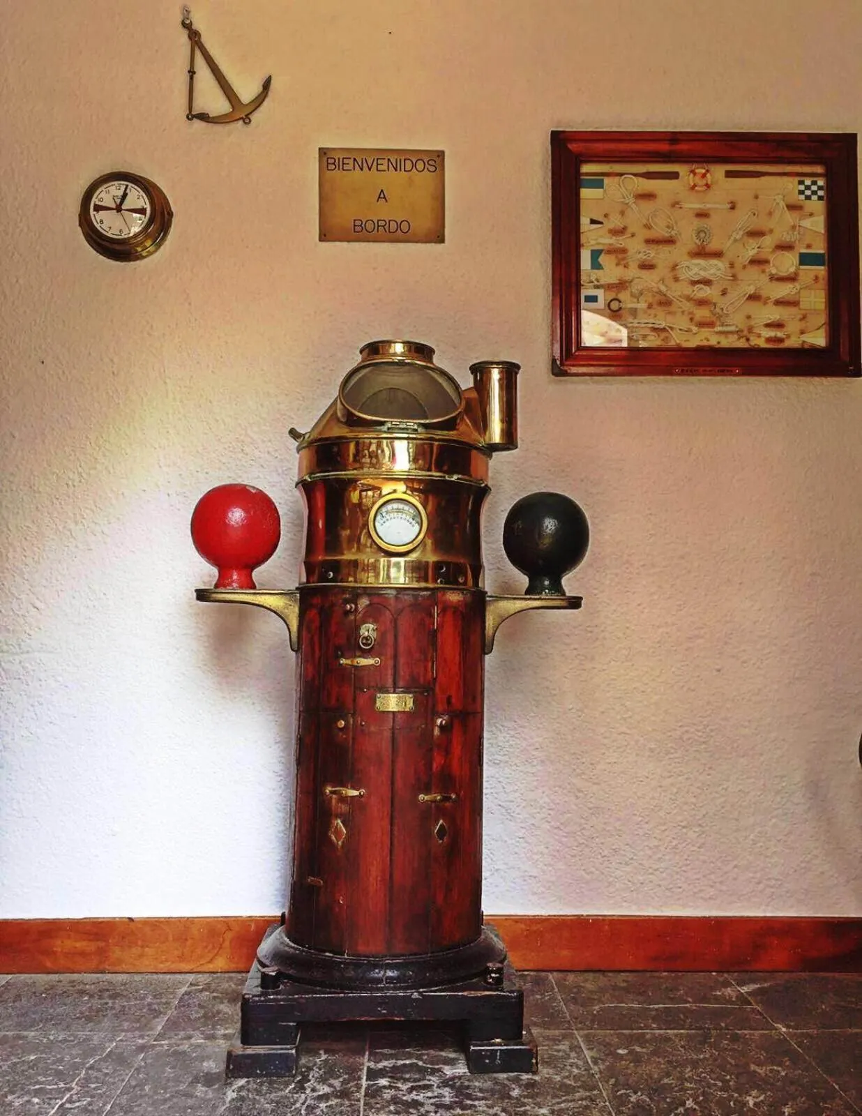 Decorative detail in El Ancla