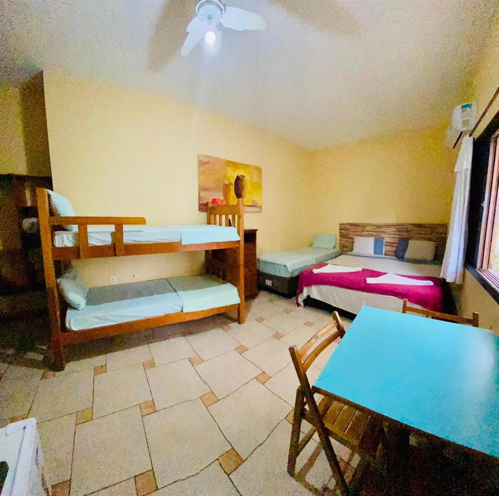 Bed in Pousada Solarium UNIDADE 1 ECONOMICA-BÁSICA