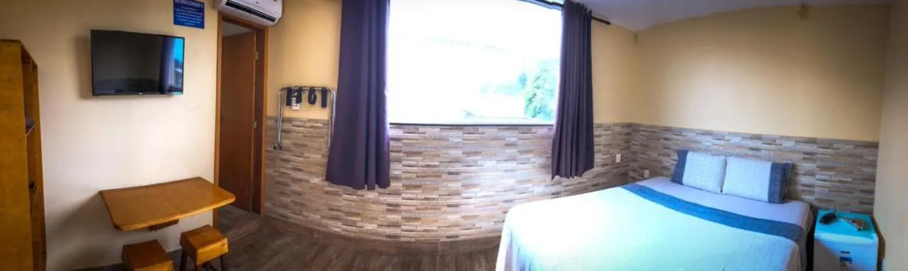 Bed in Pousada Solarium UNIDADE 1 ECONOMICA-BÁSICA