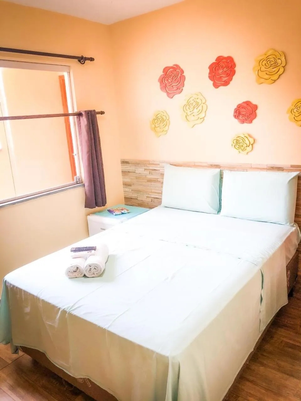 Bed in Pousada Solarium UNIDADE 1 ECONOMICA-BÁSICA