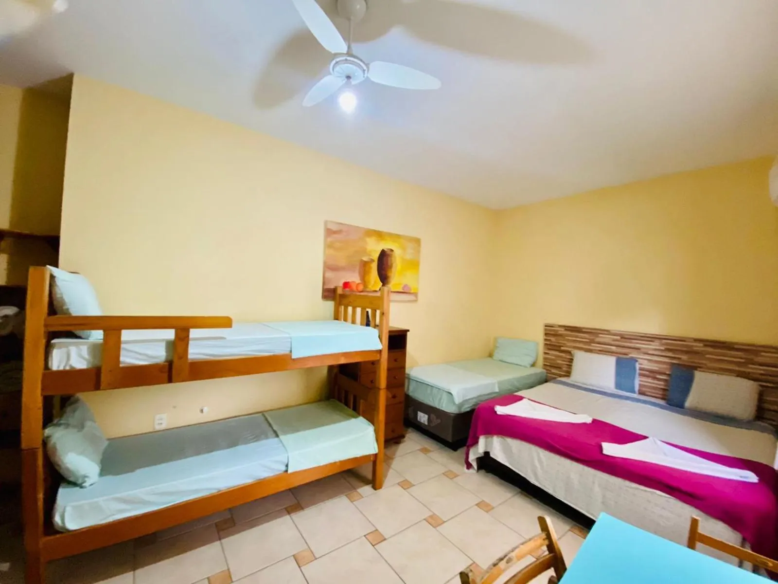 Bed in Pousada Solarium UNIDADE 1 ECONOMICA-BÁSICA