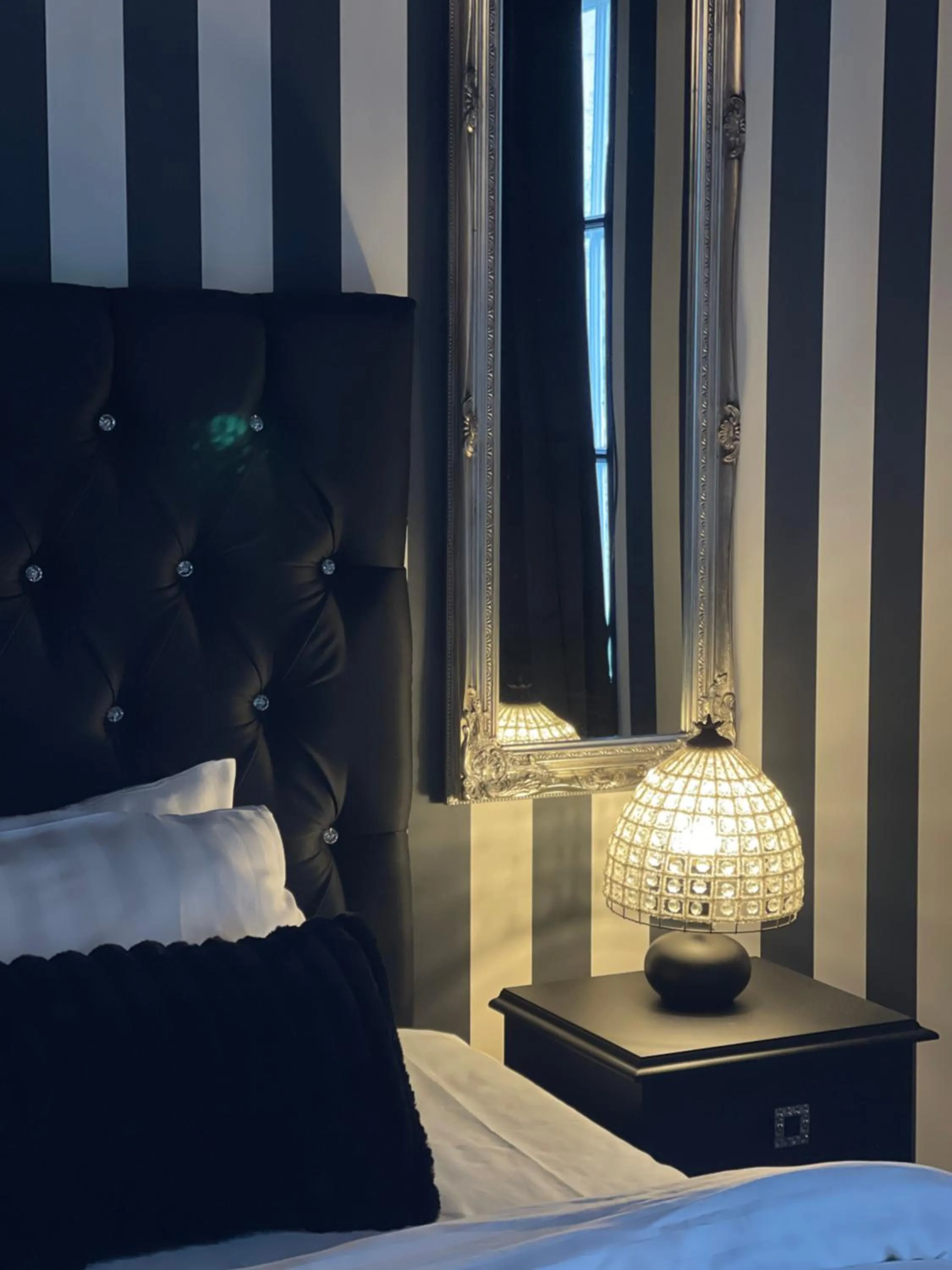 Photo of the whole room, Bed in Hotell Vaxblekaregården