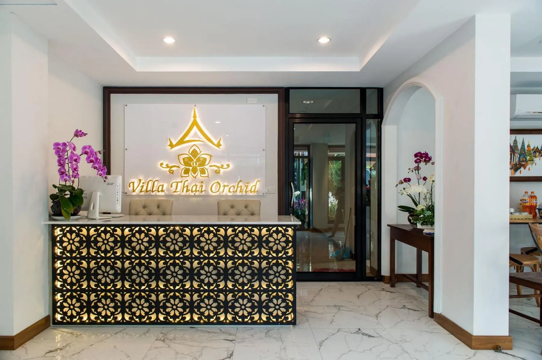 Lobby or reception in Villa Thai Orchid (adult only)