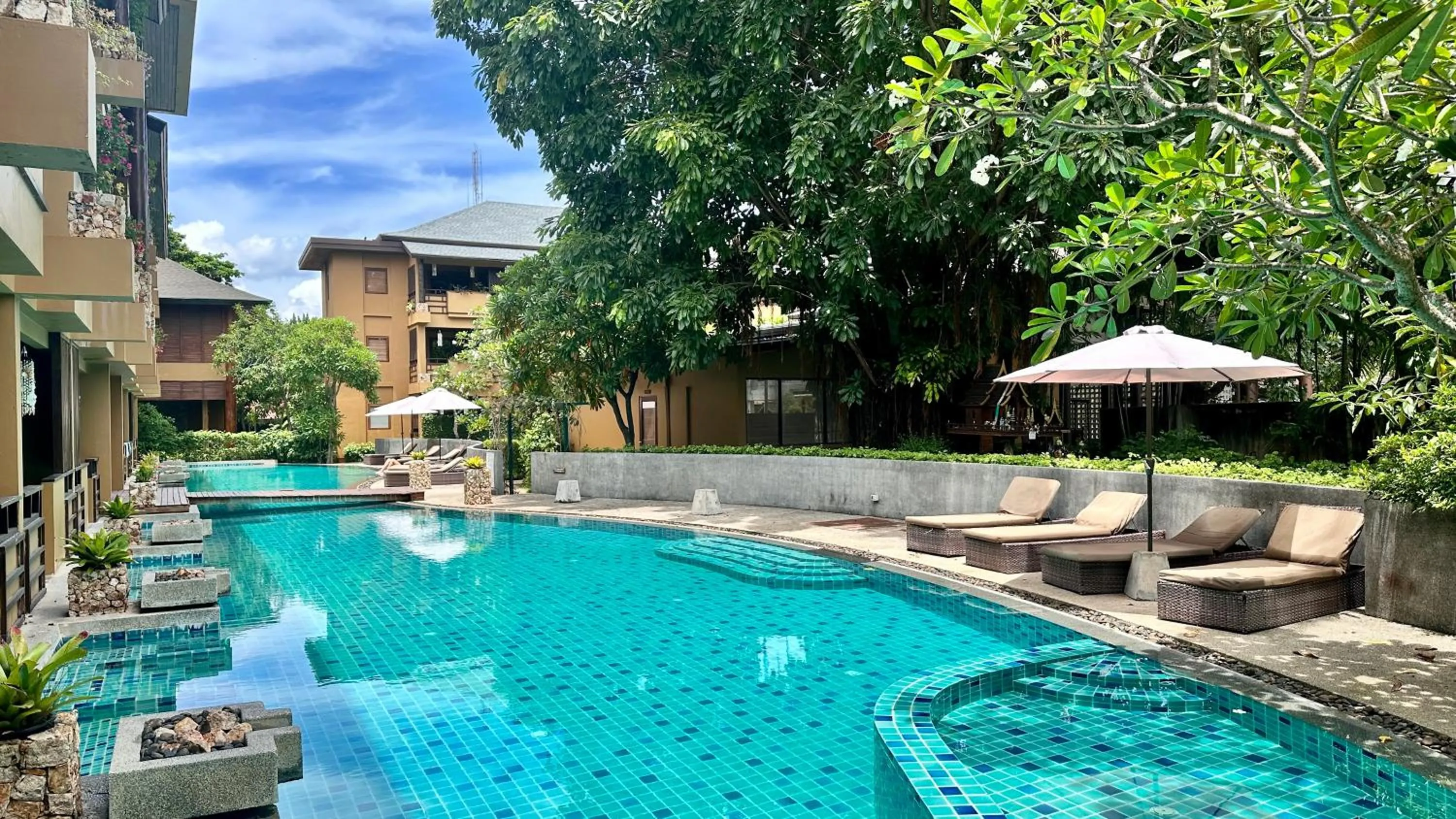 Property building in Deva Beach Resort Samui