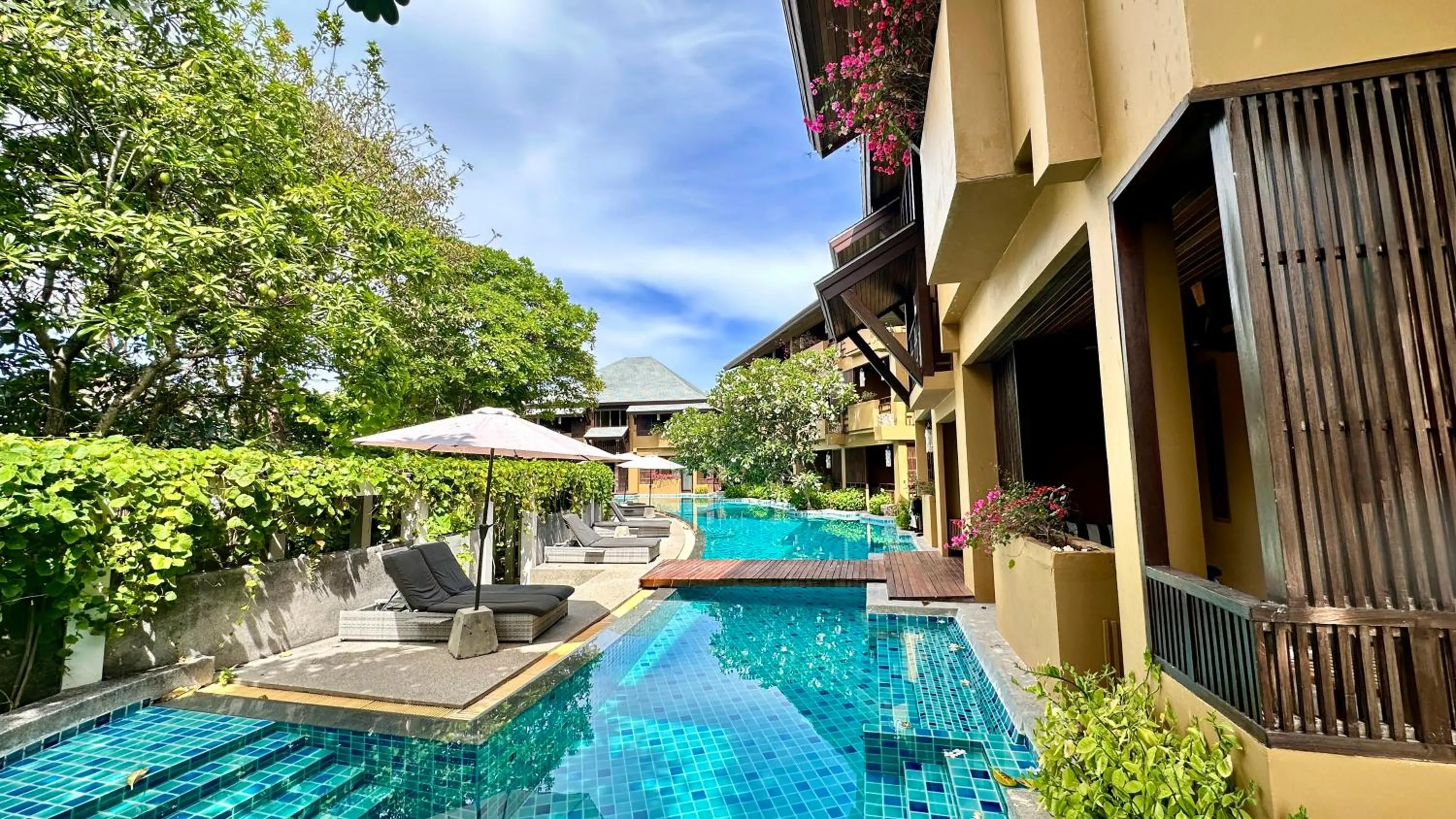 Property building in Deva Beach Resort Samui