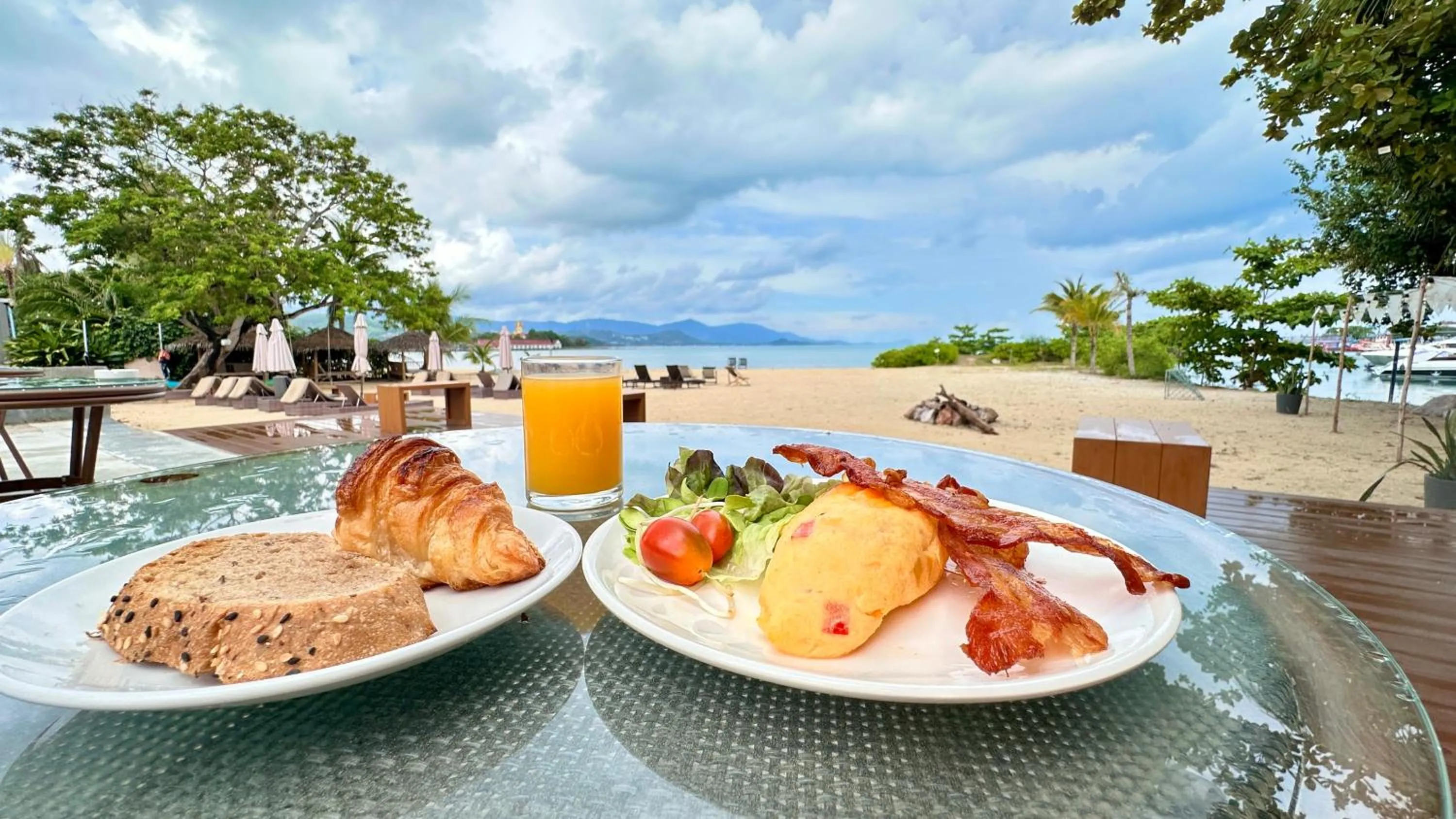 Food close-up in Deva Beach Resort Samui