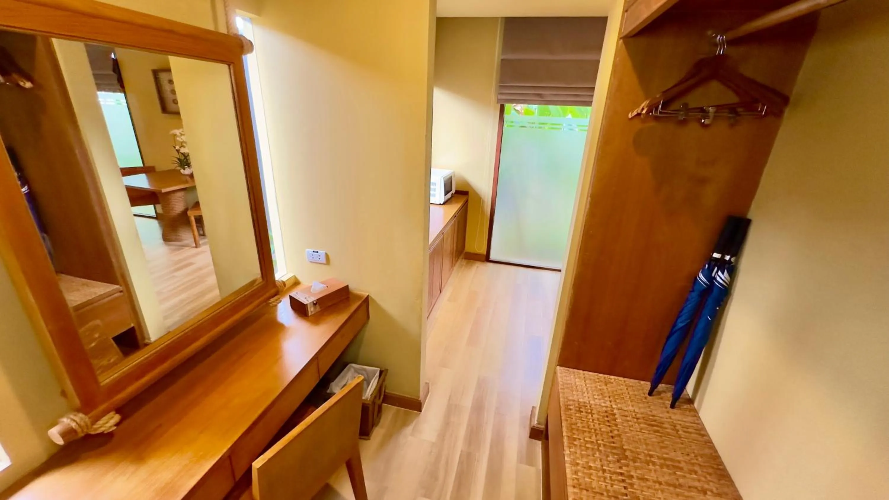 wardrobe in Deva Beach Resort Samui