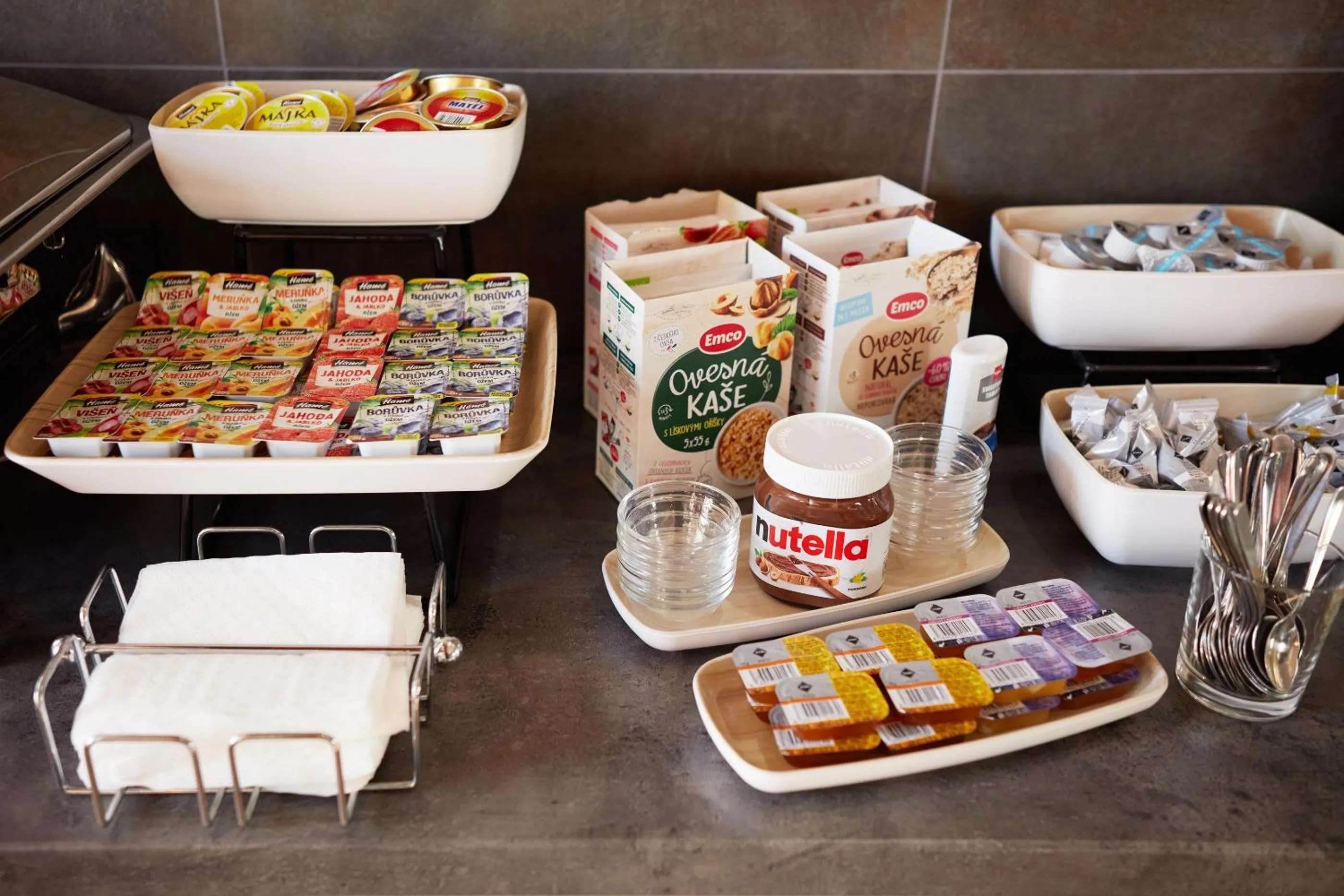 Breakfast in Hotel Nikolas