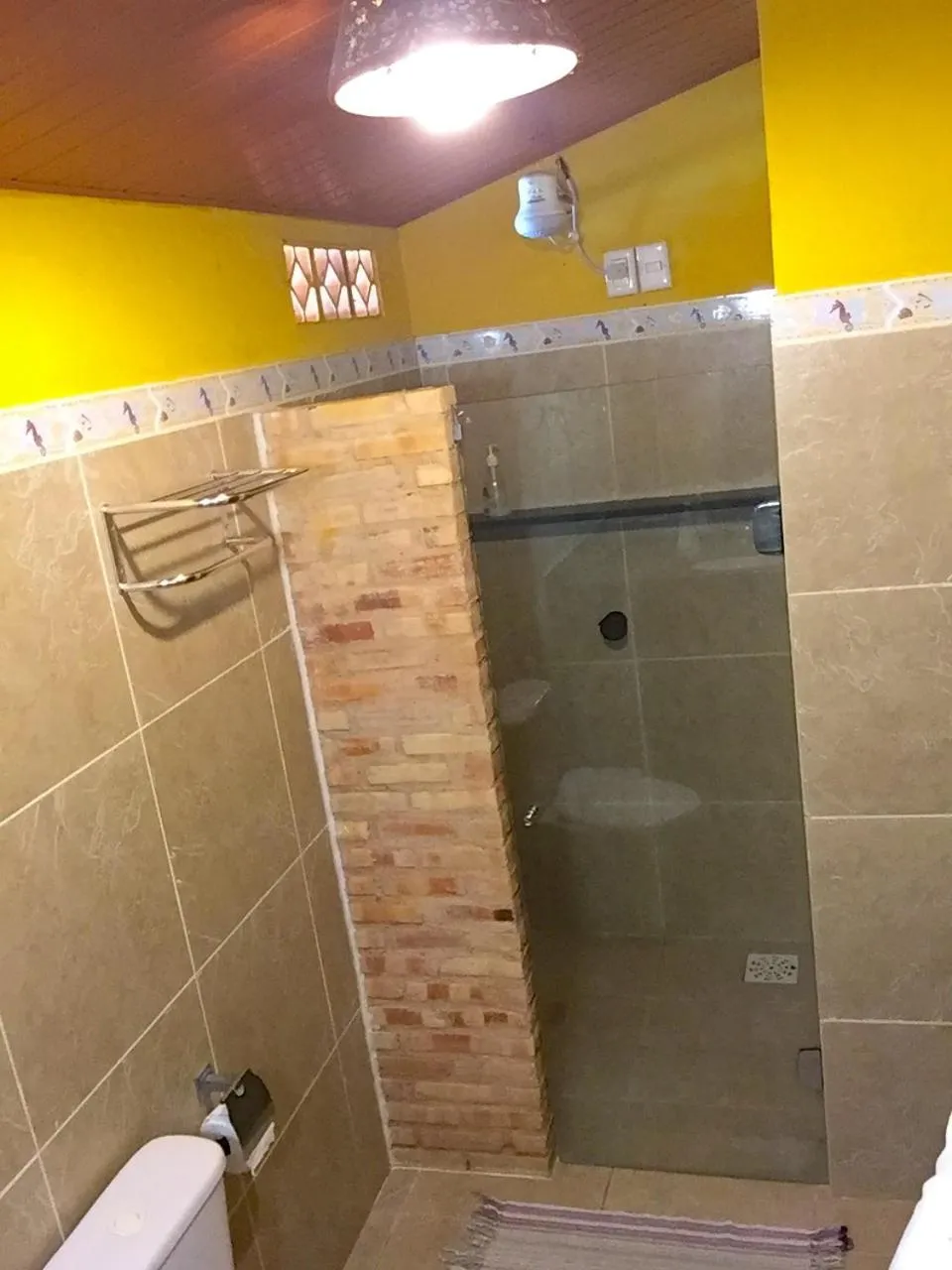 Bathroom in Hotel Pousada Beleza das Ondas