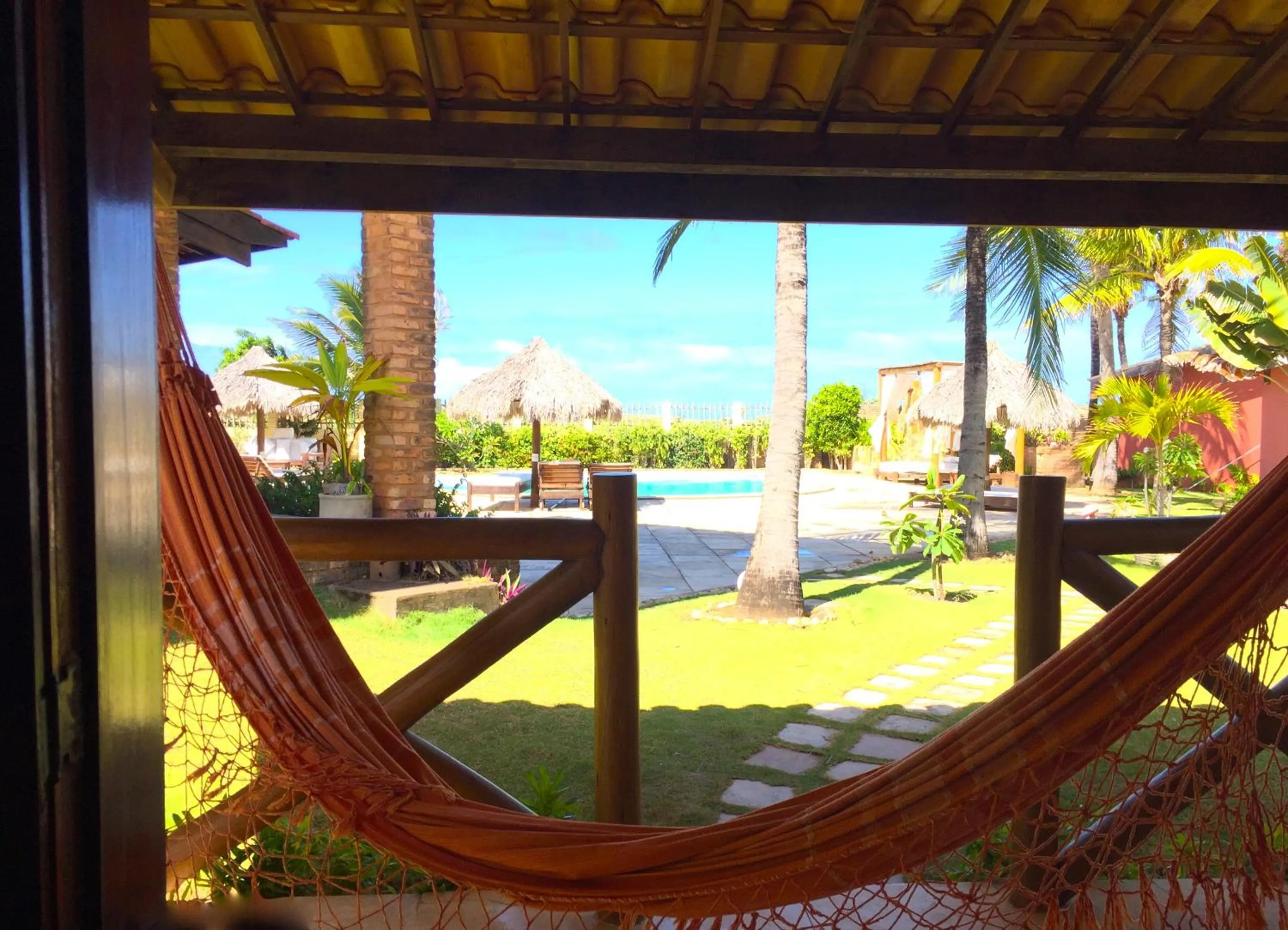 Garden view in Hotel Pousada Beleza das Ondas
