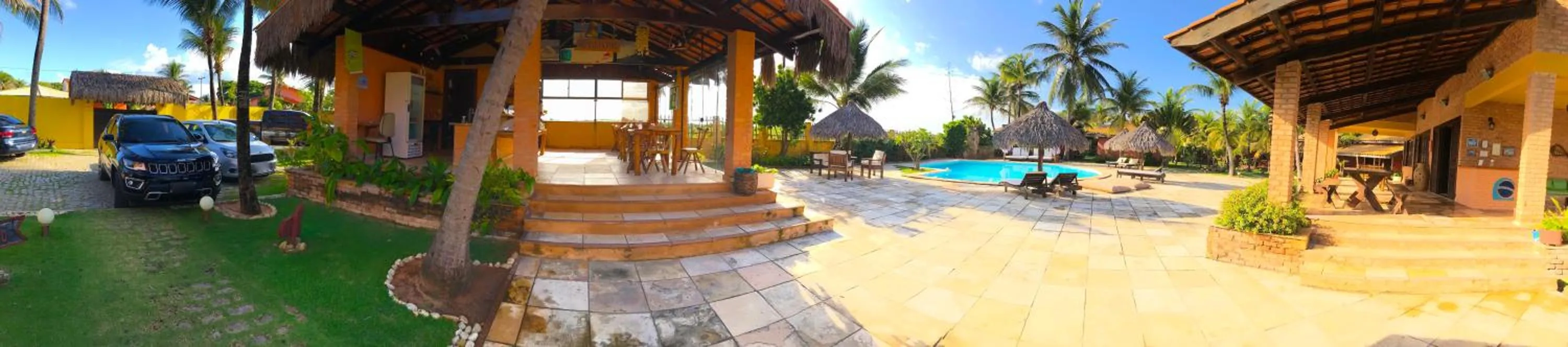 Property building in Hotel Pousada Beleza das Ondas