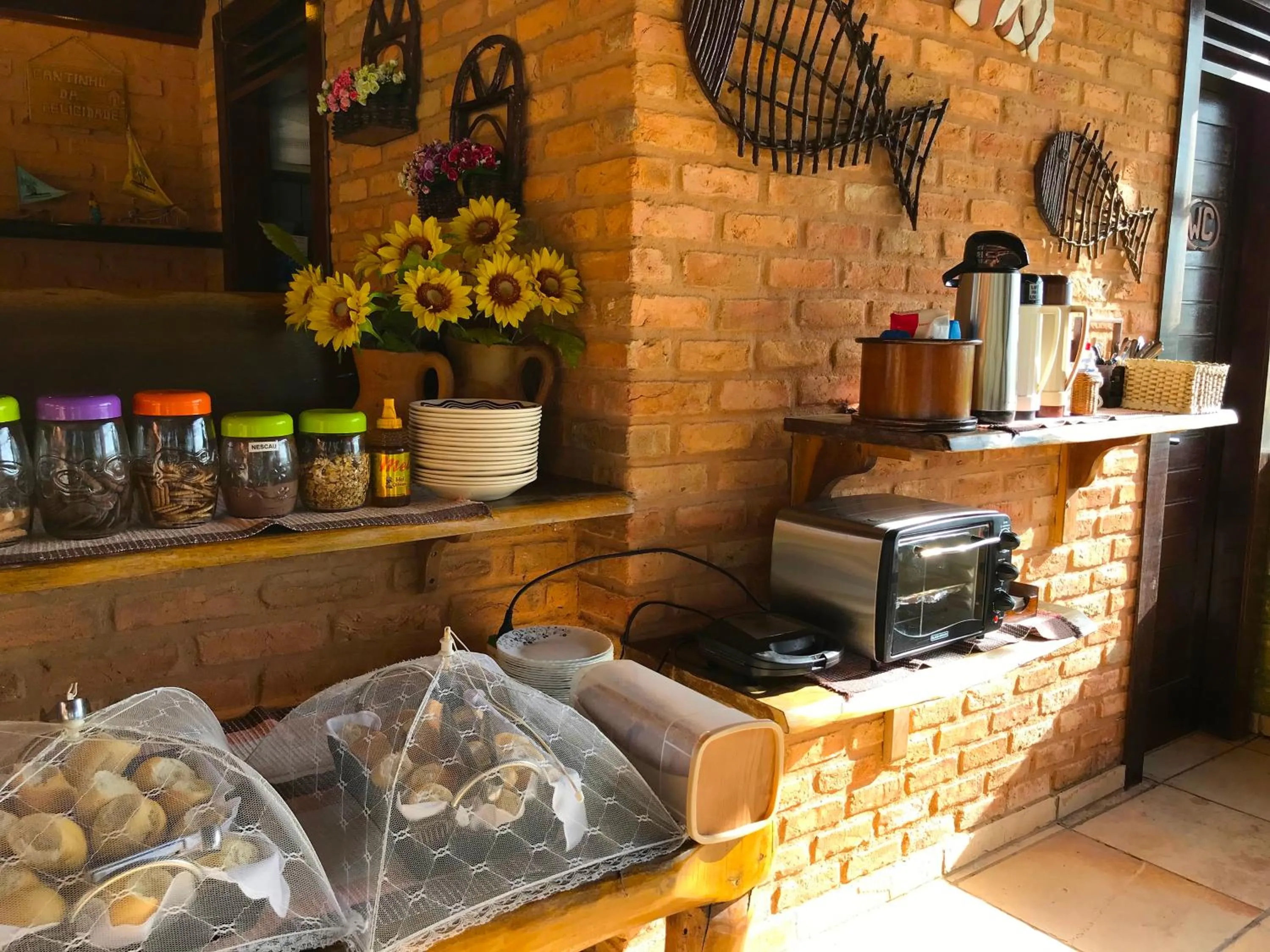 Breakfast in Hotel Pousada Beleza das Ondas