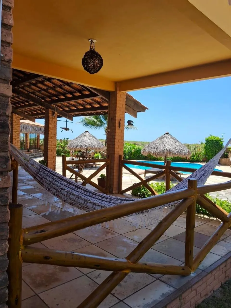 Balcony/Terrace in Hotel Pousada Beleza das Ondas