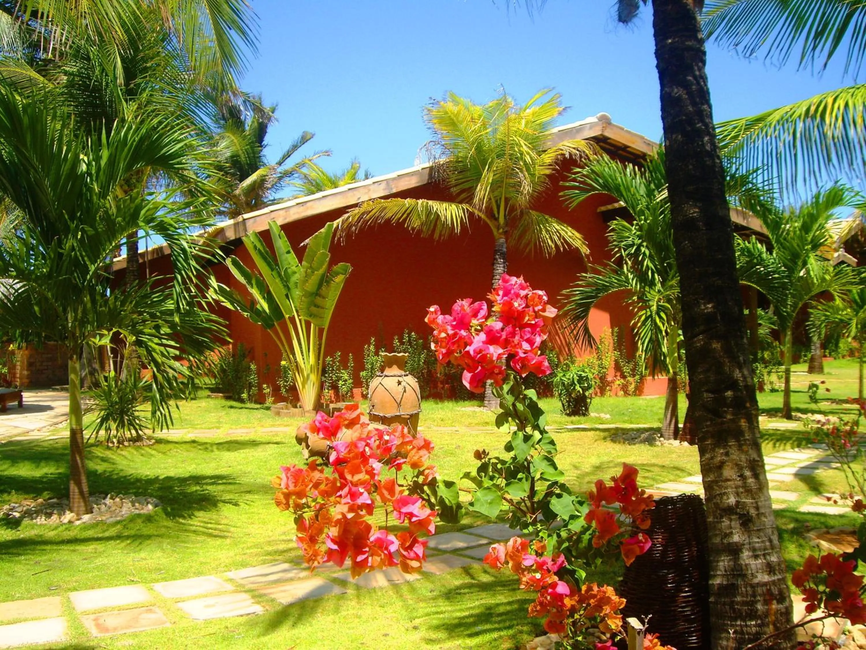 Garden in Hotel Pousada Beleza das Ondas