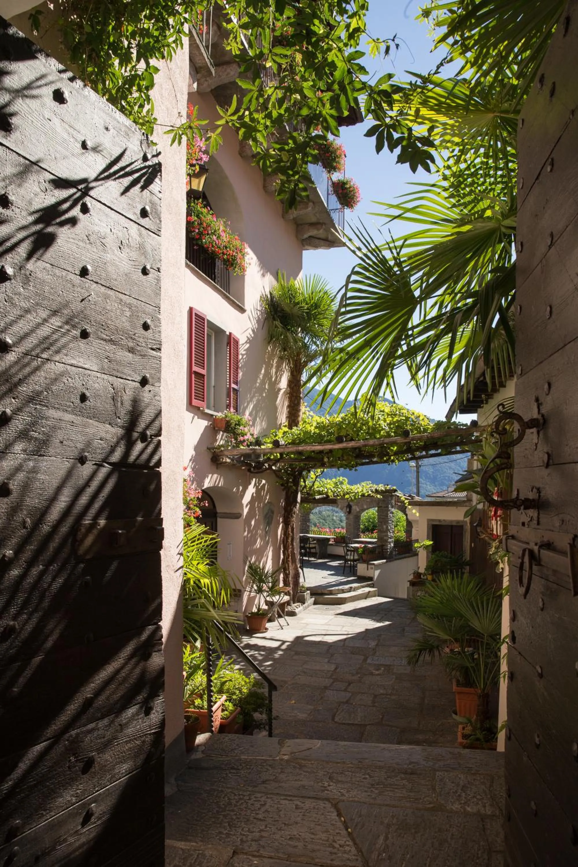 Facade/entrance in Hotel Antico