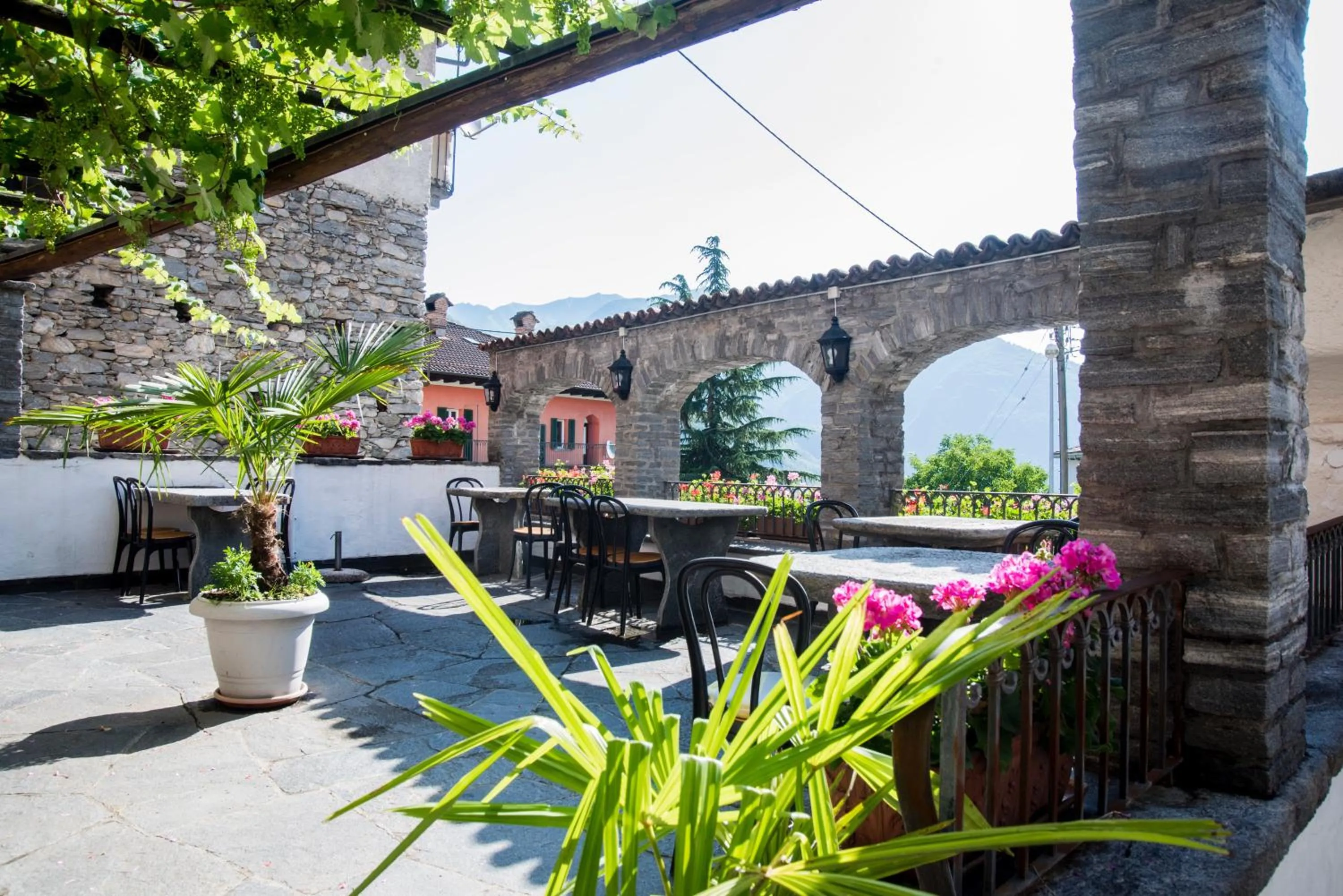 Balcony/Terrace in Hotel Antico